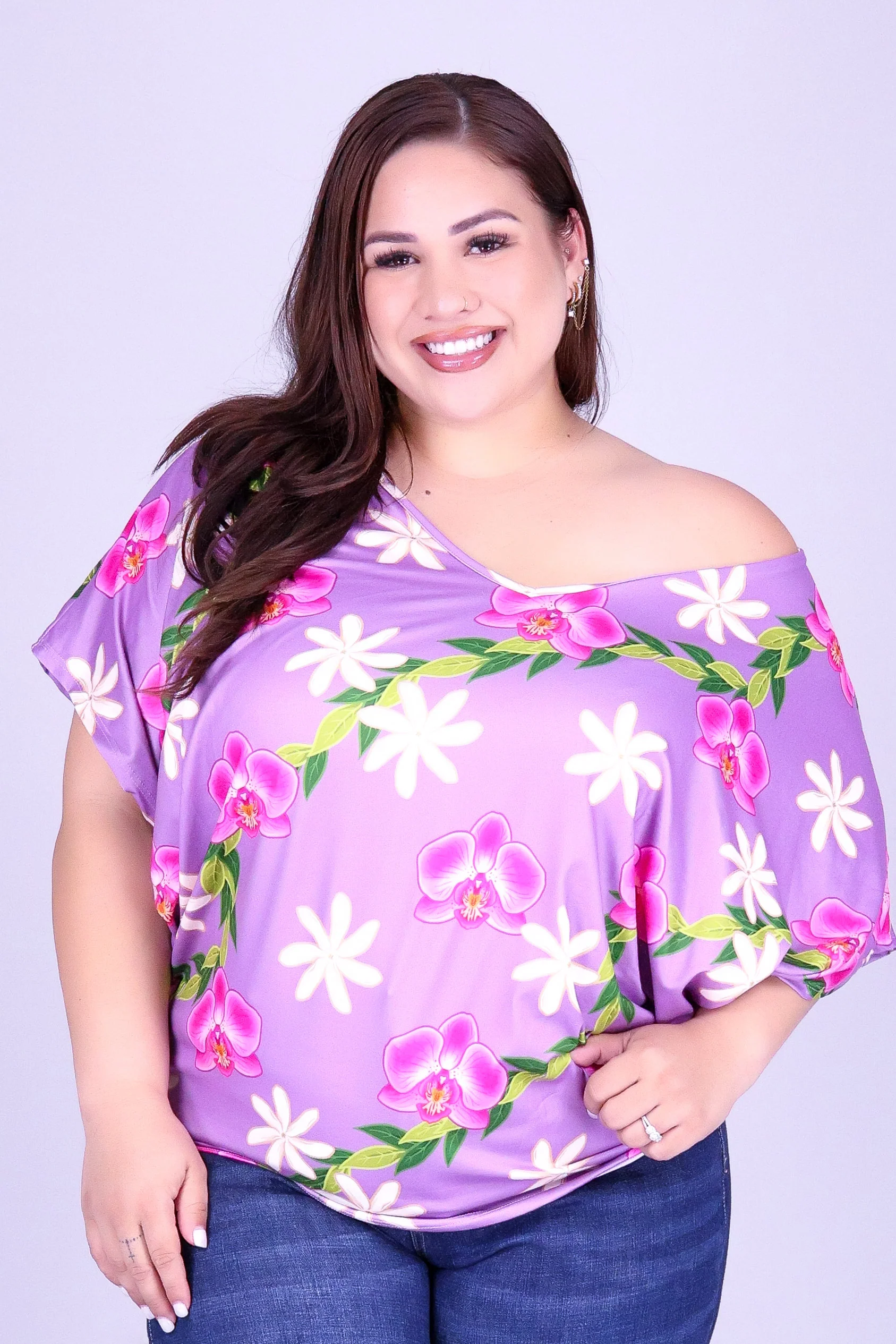 ORCHID TIARE DOLMAN TOP - Image 2