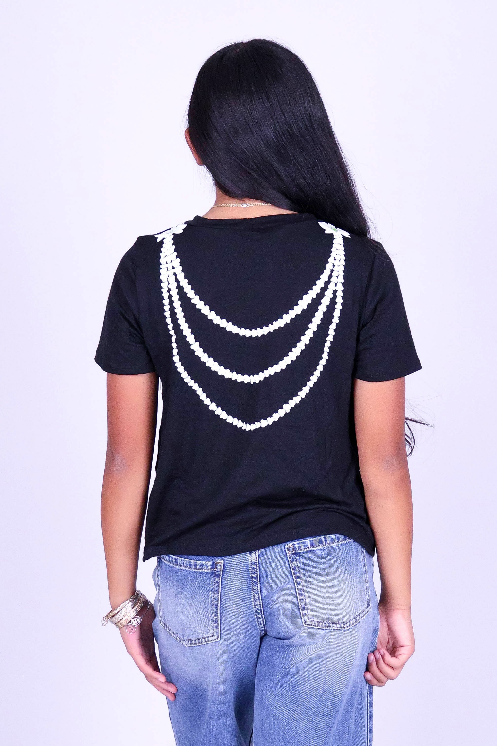 ORCHID CROWN LEI TEE | KIDS SIZE 2-16 - Image 4