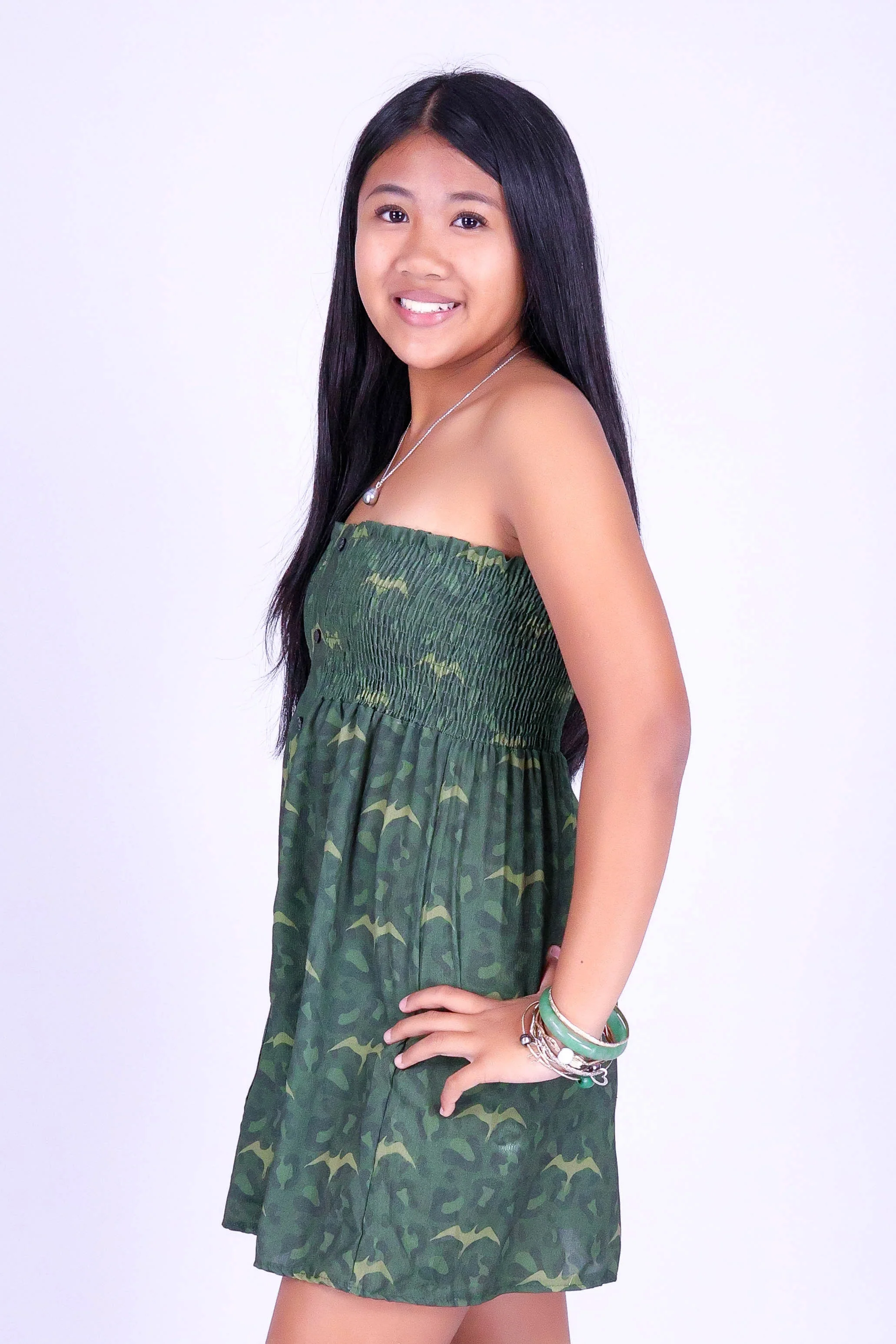 WILD IWA SMOCKED BABYDOLL DRESS | KIDS SIZE 2-16 - Image 3