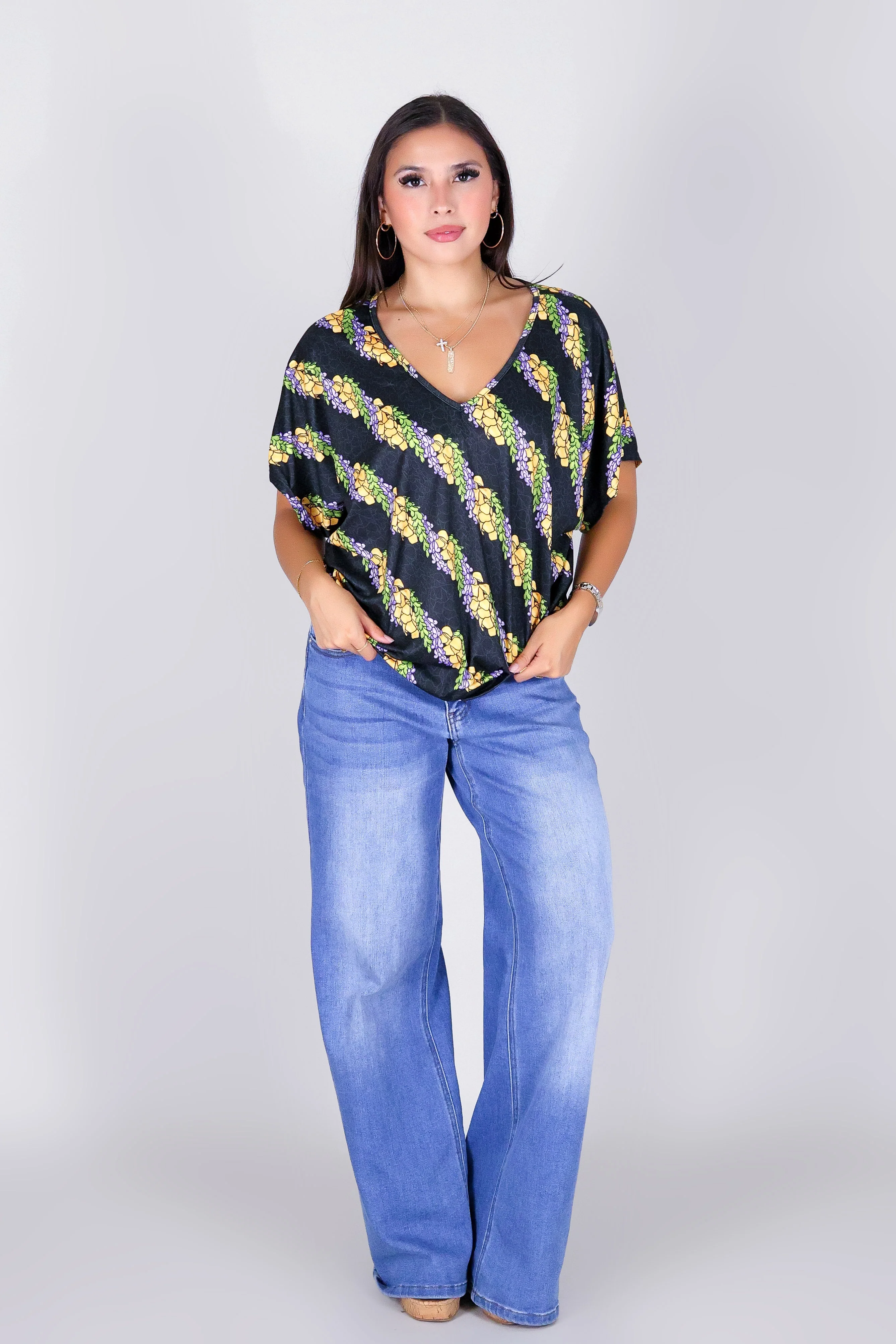 TWISTED LEI DOLMAN TOP