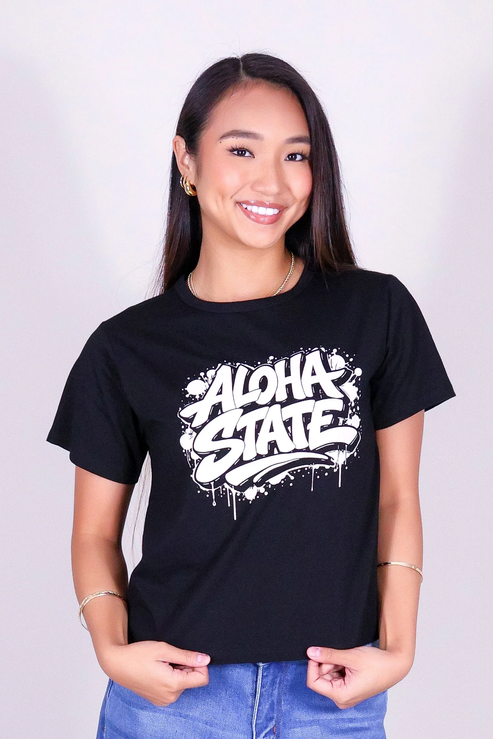 ALOHA STATE GRAFFITI TEE - Image 2