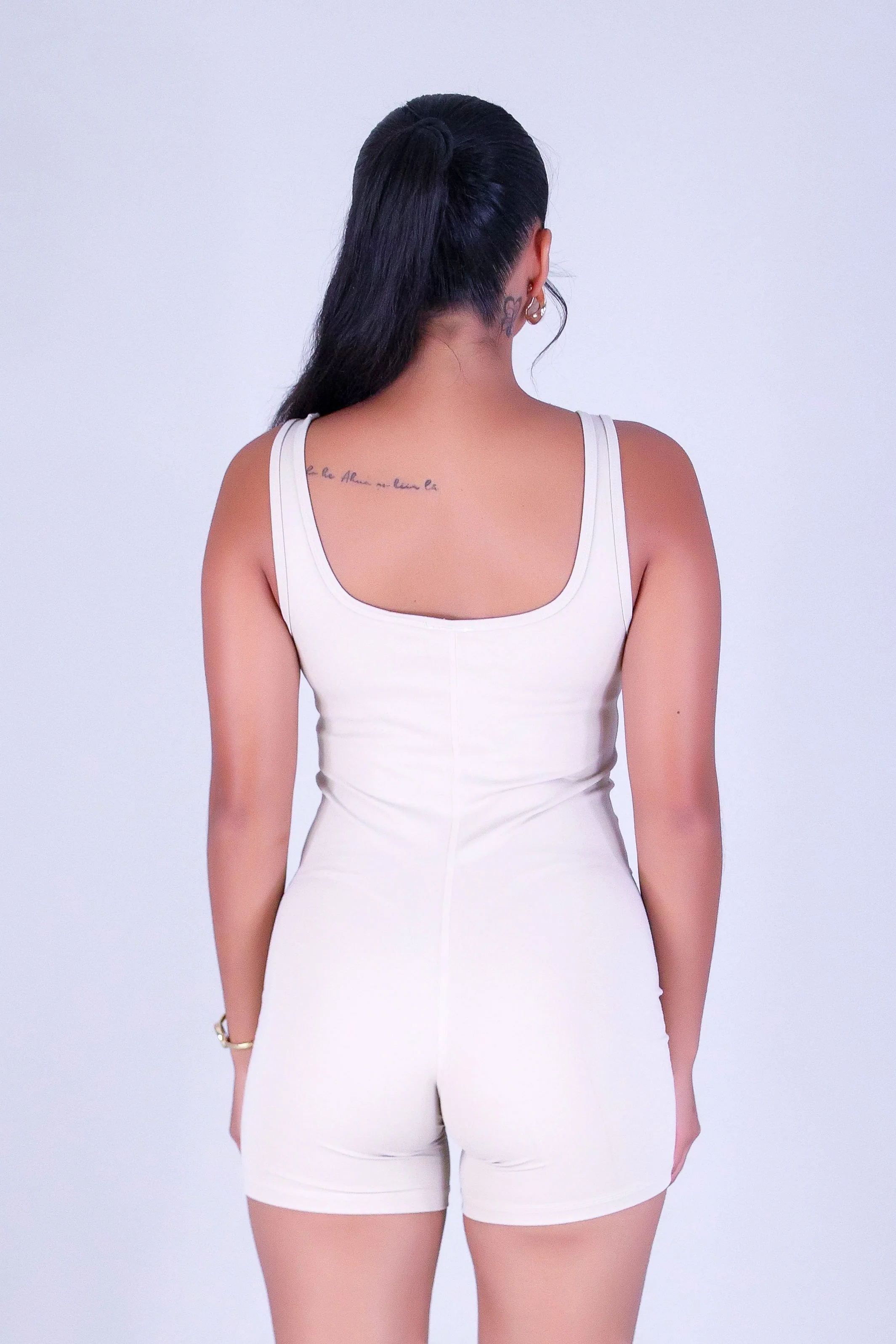 STATEMENT FIT CATSUIT ROMPER - Image 4