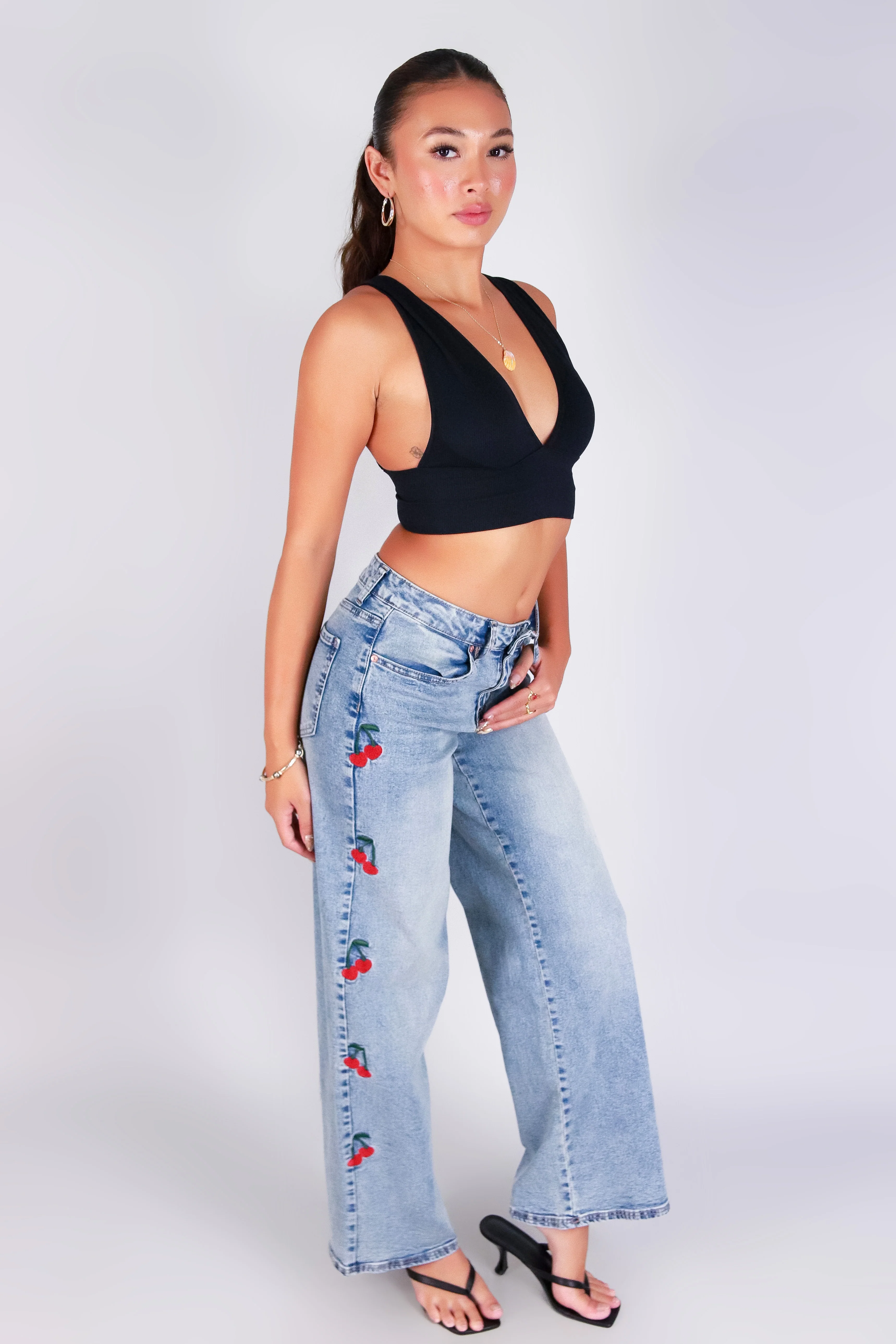 CHERRY LANE DENIM JEANS - Image 3