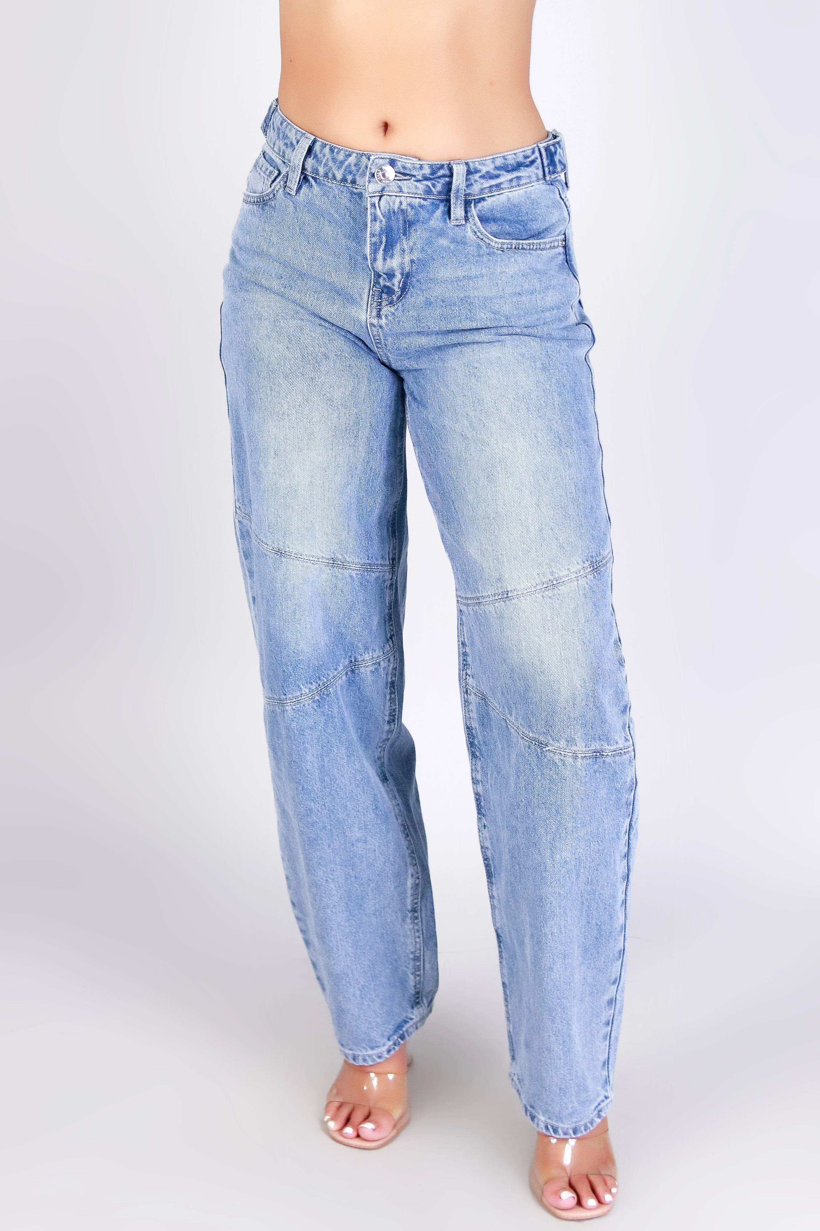 EVERYDAY IT GIRL BARREL JEANS - Image 2