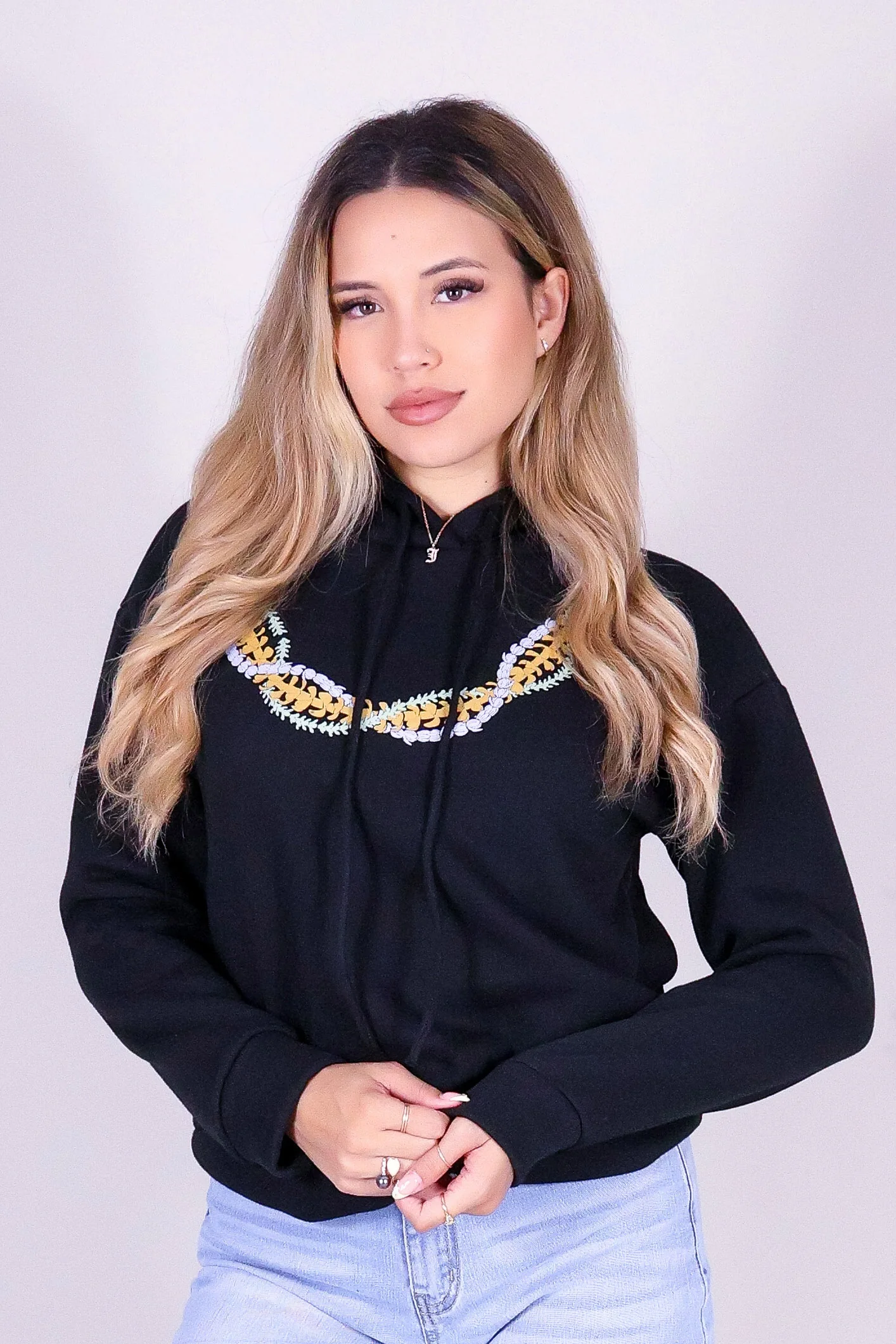 MIX LEI OVERSIZED HOODIE - Image 2
