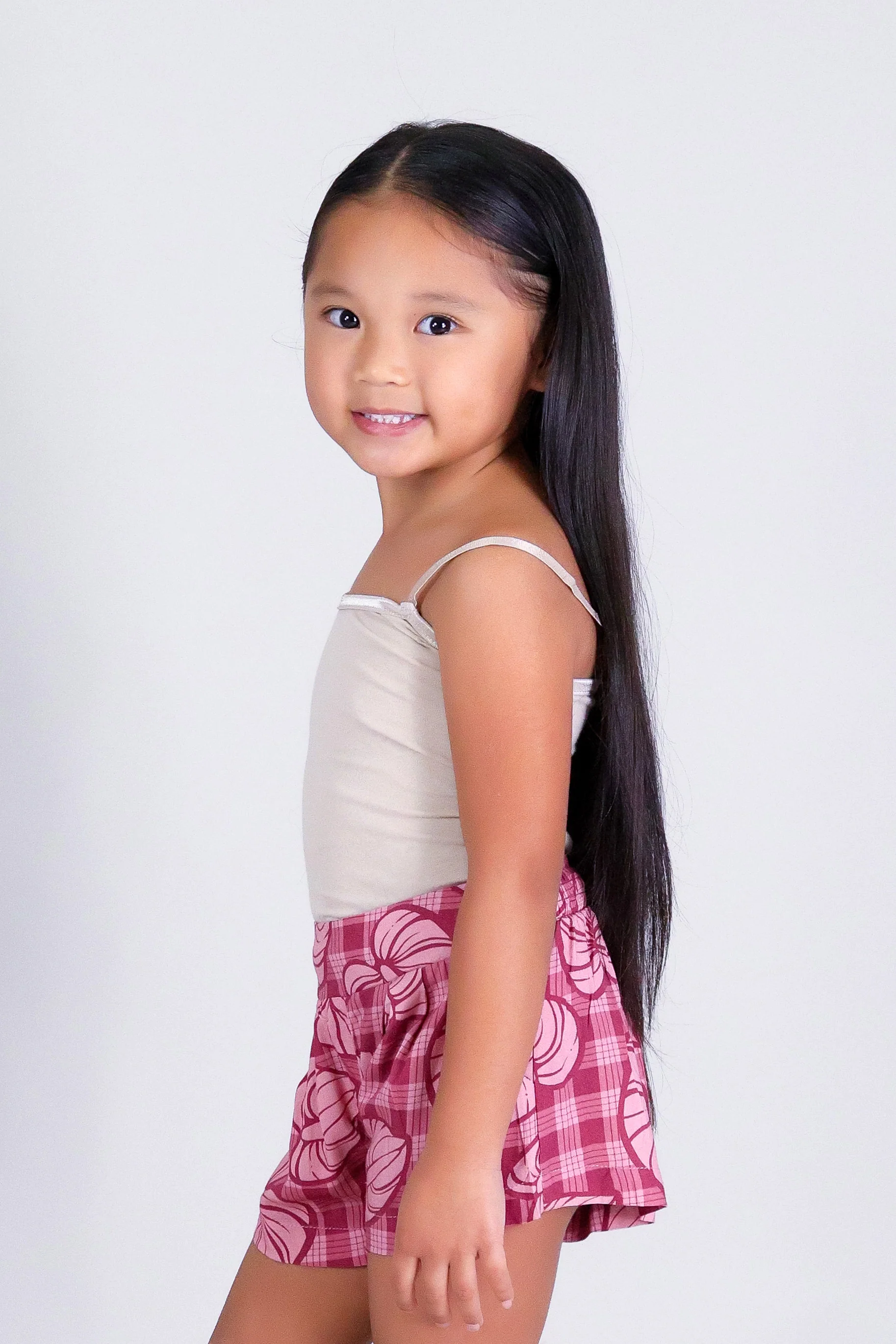 ANTHURIUM PALAKA PLEATED SHORTS | KIDS SIZE 2-16 - Image 5