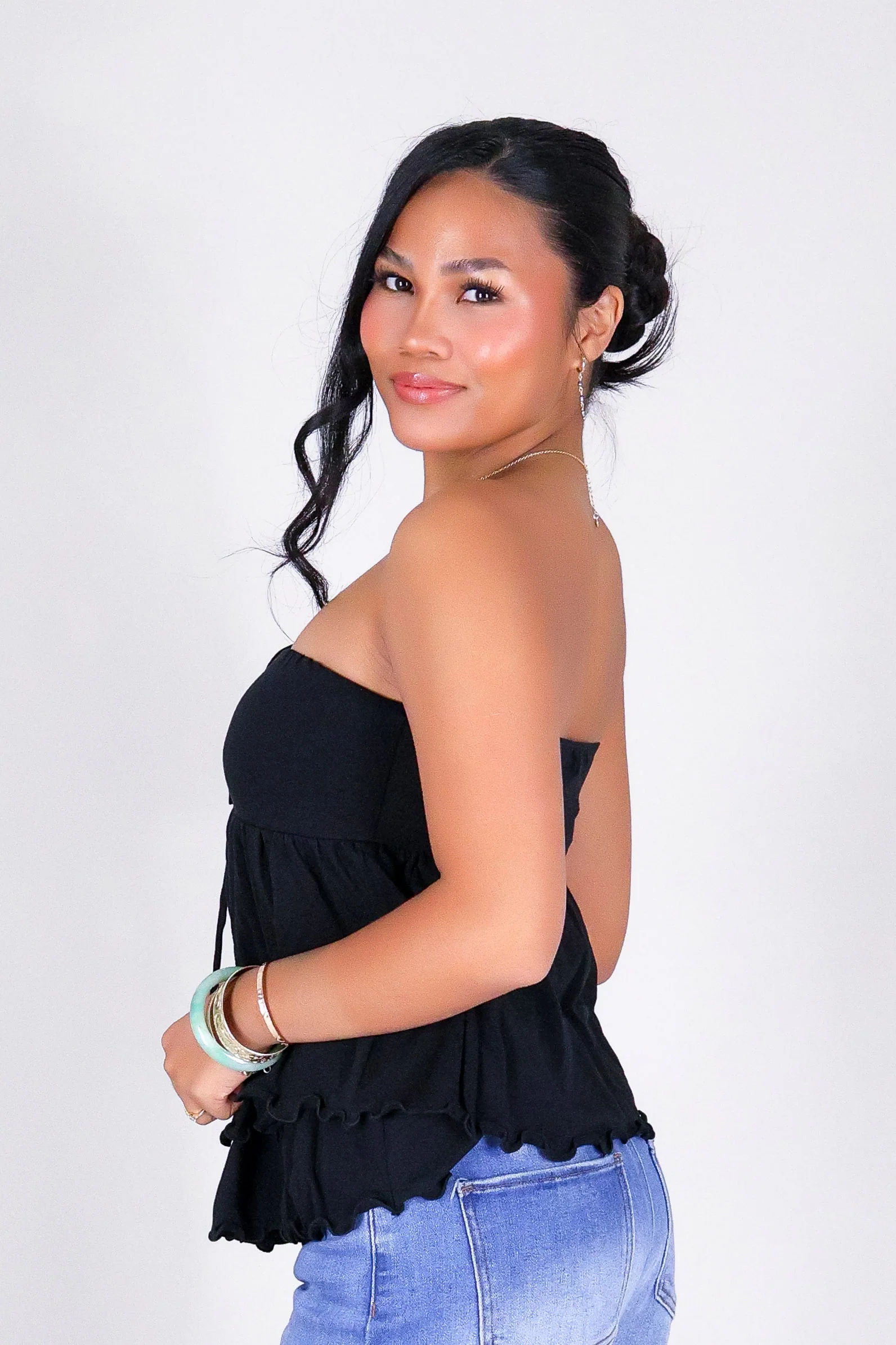 YOU LOVE ME HALTER TUBE TOP - Image 3