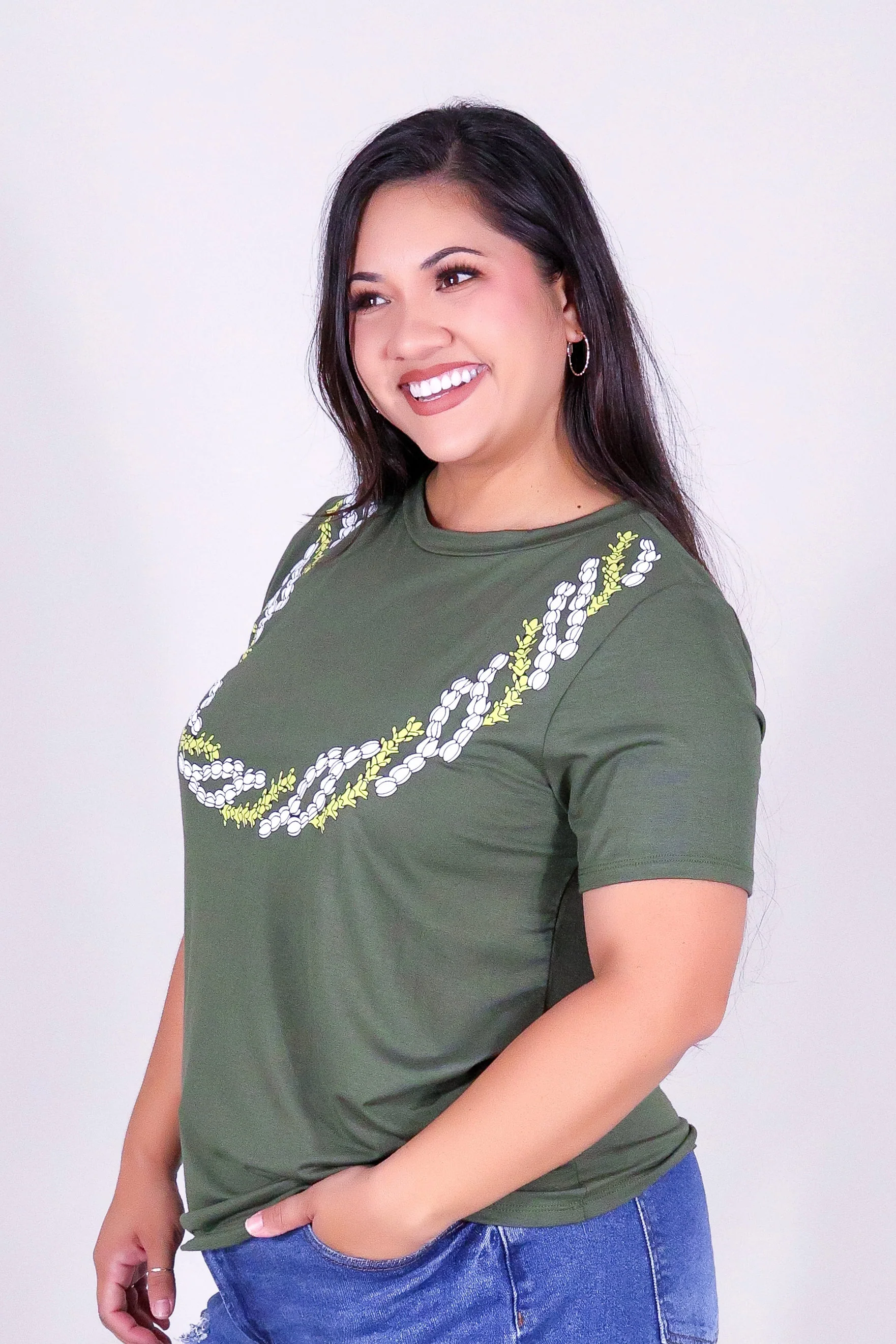 PAKALANA PIKAKE TWIST LEI TEE - Image 3