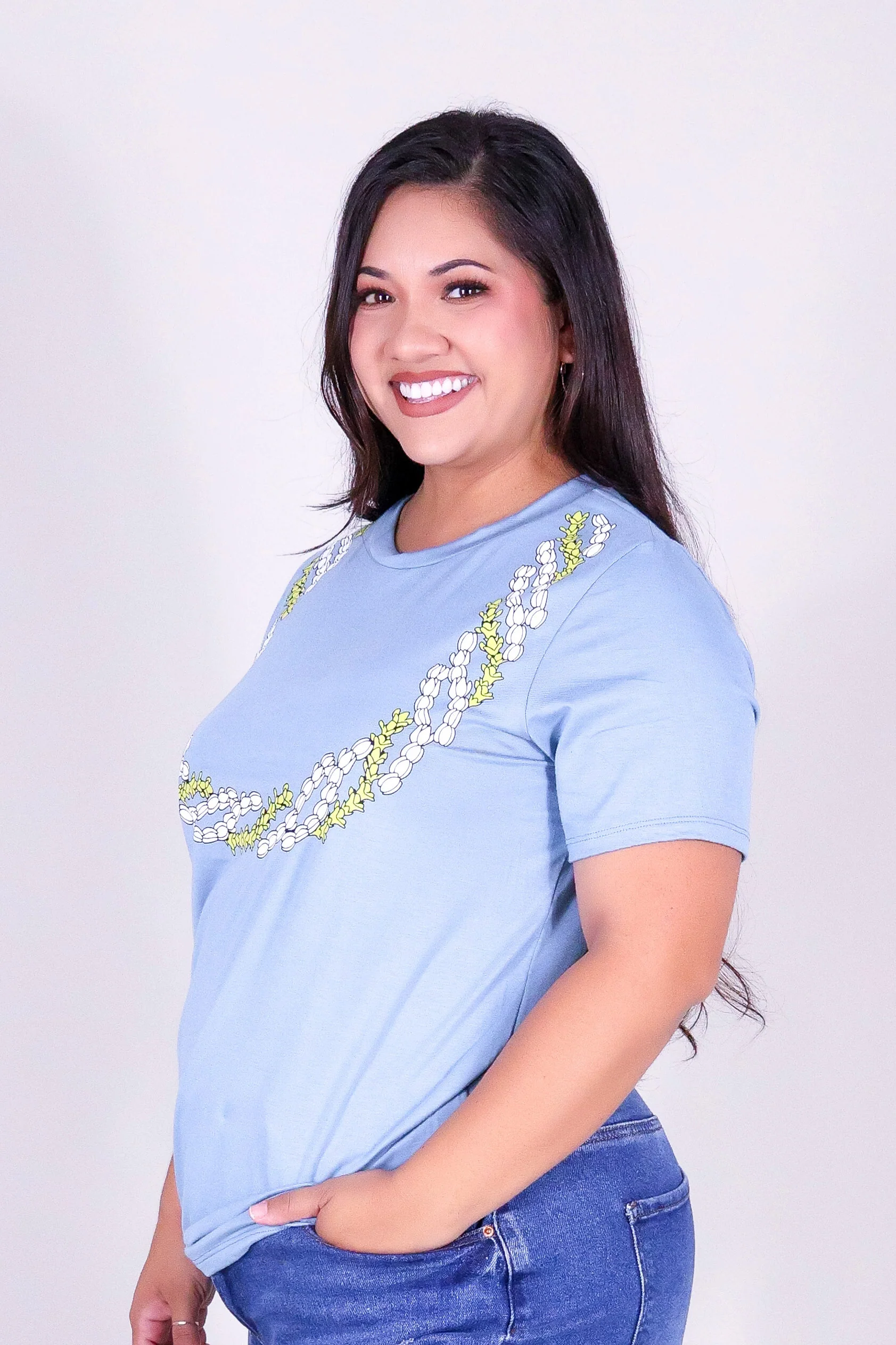PAKALANA PIKAKE TWIST LEI TEE - Image 3