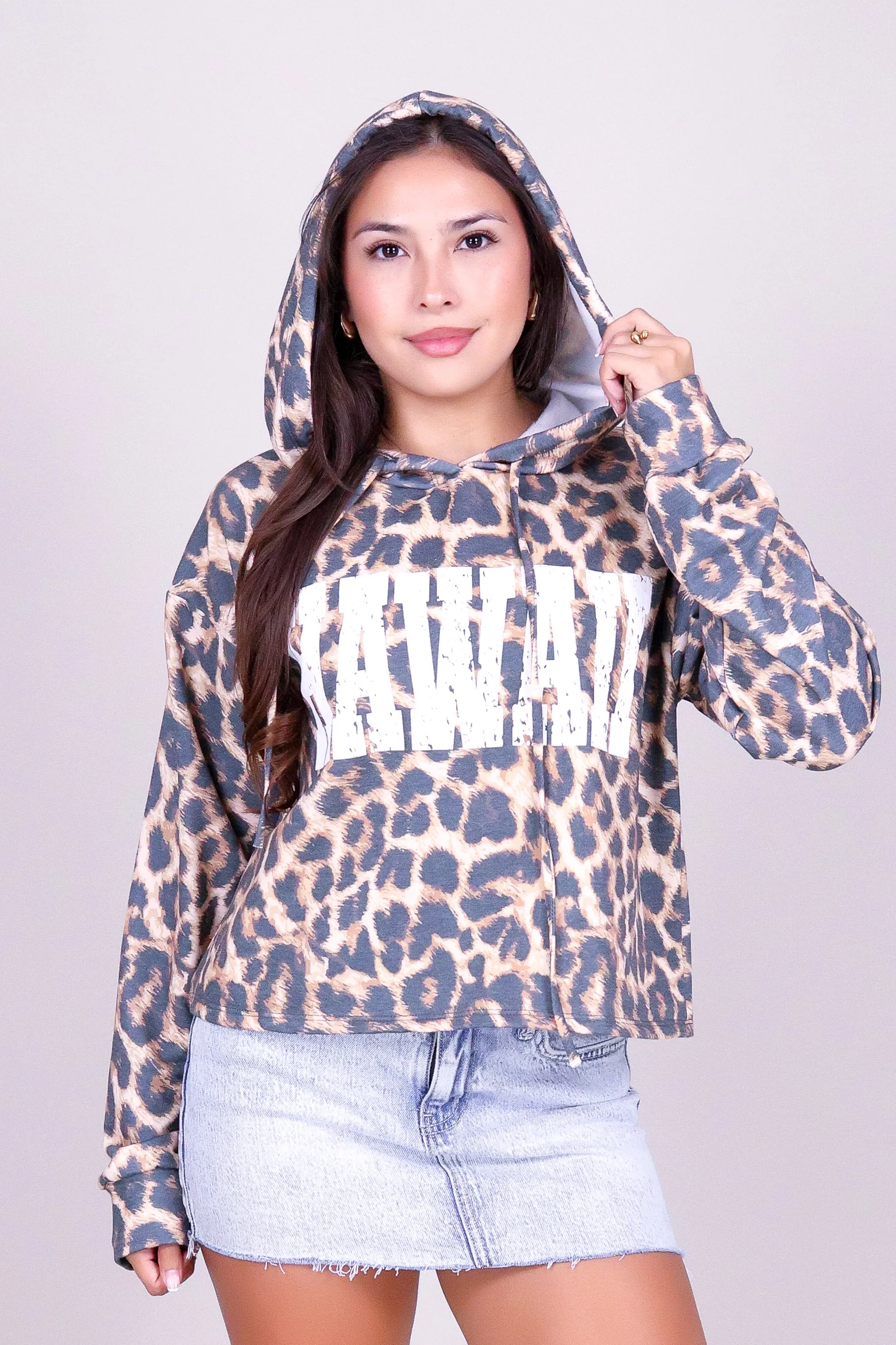 HAWAII LEOPARD HOODIE - Image 2