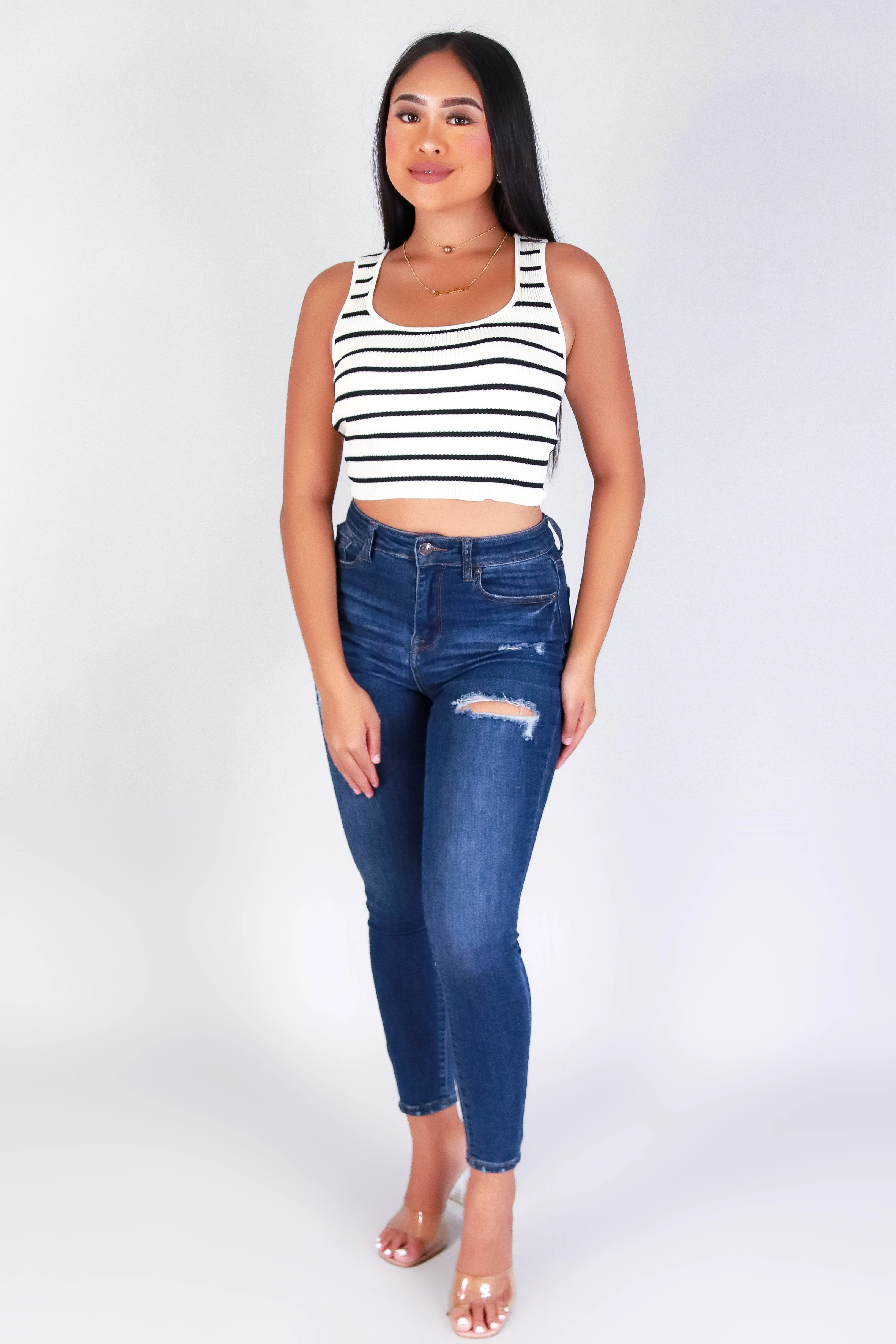 EVERYDAY LINES CROPPED TANK - Image 2