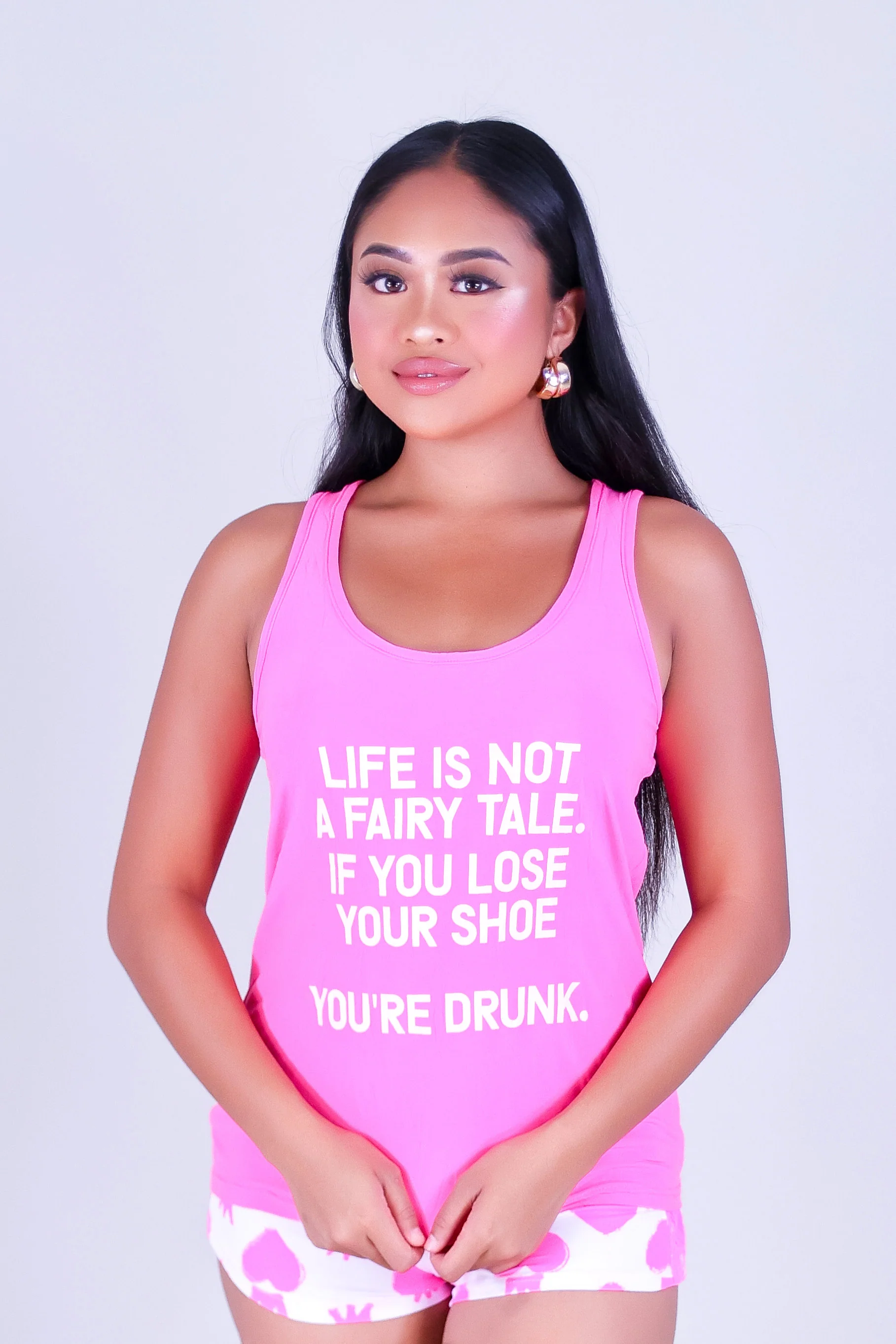 LIFE IS NOT A FAIRY TALE PAJAMA SET (2PC) - Image 2