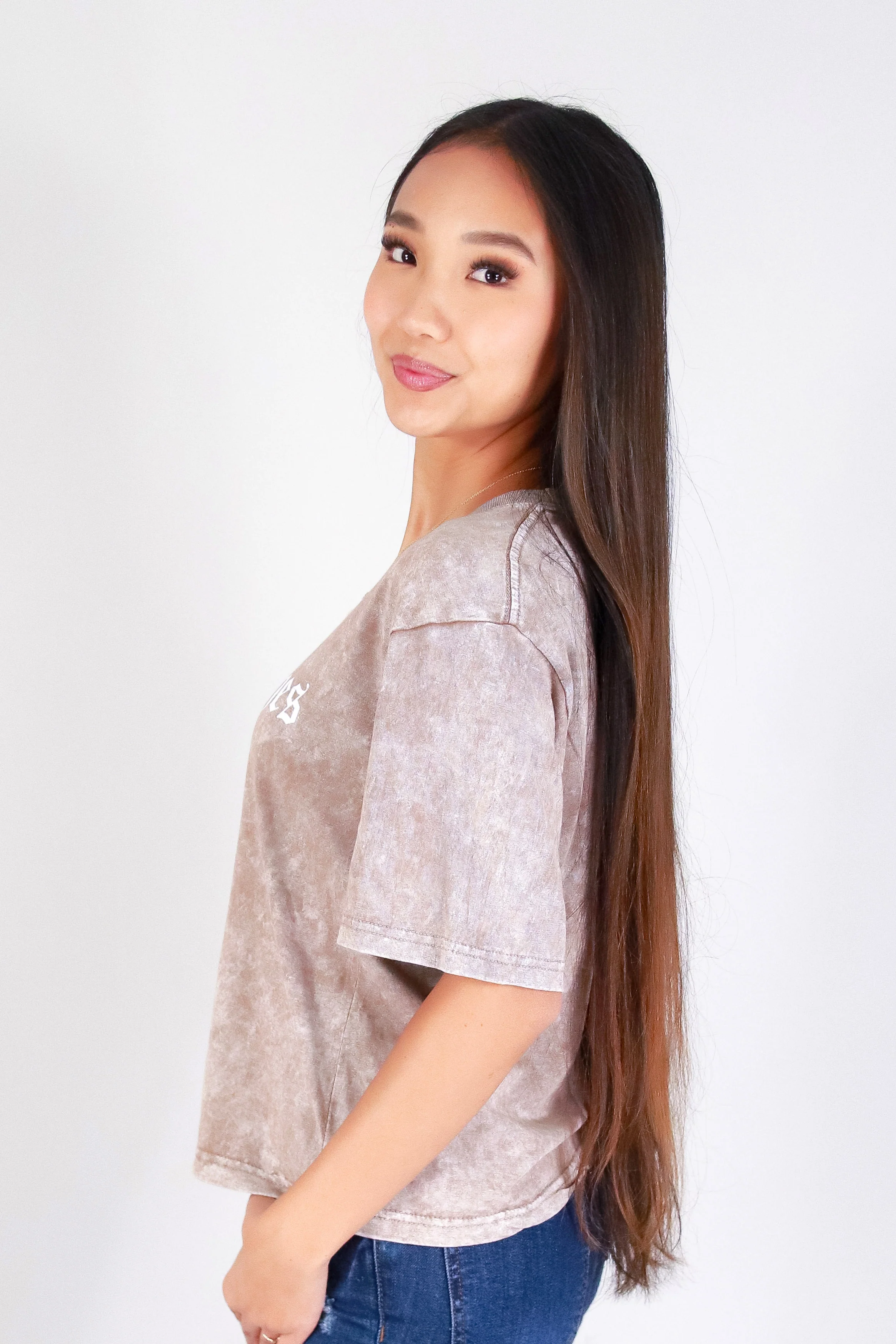 ALOHA BITCHES CROP TEE - Image 3