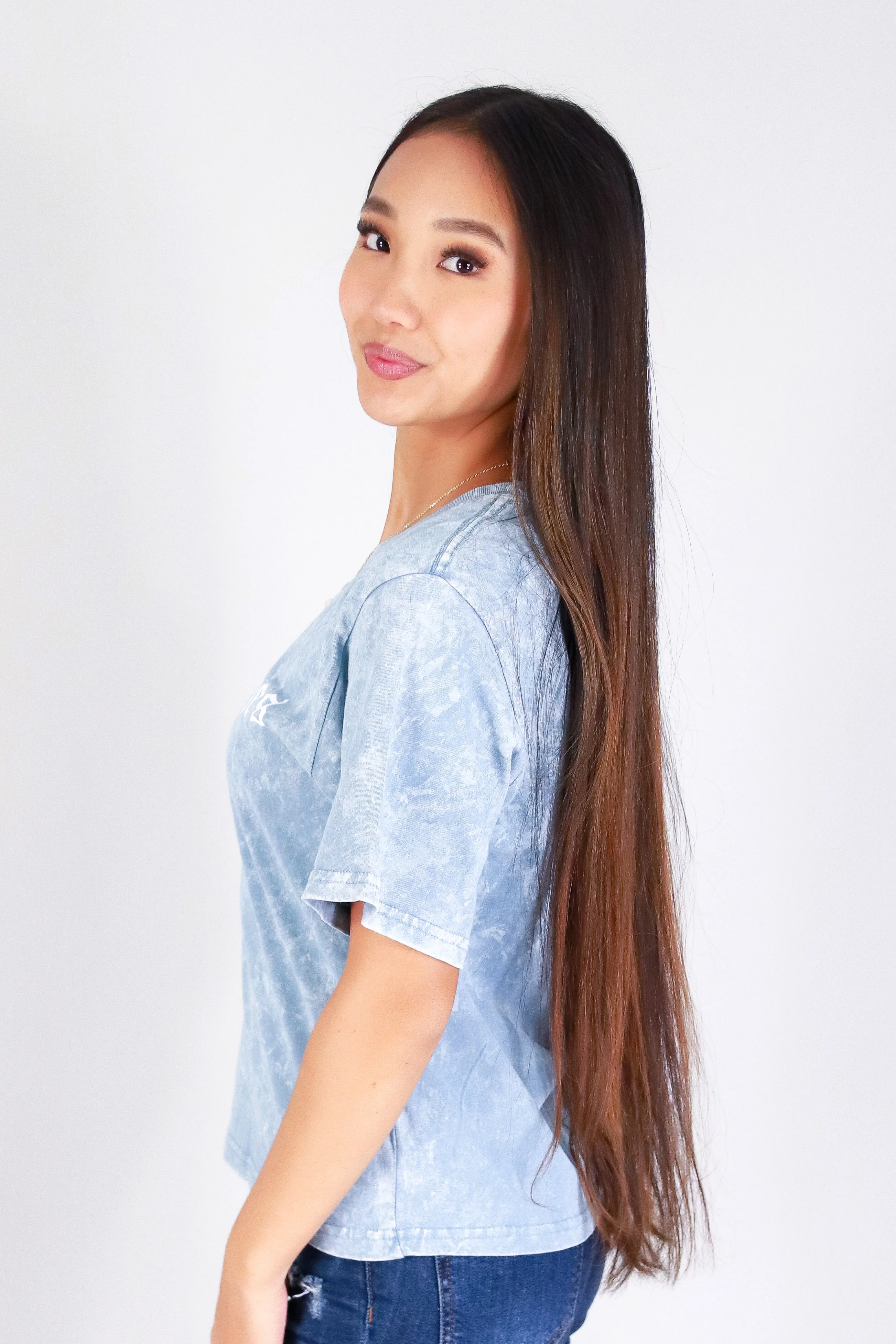 ALOHA BITCHES CROP TEE - Image 3