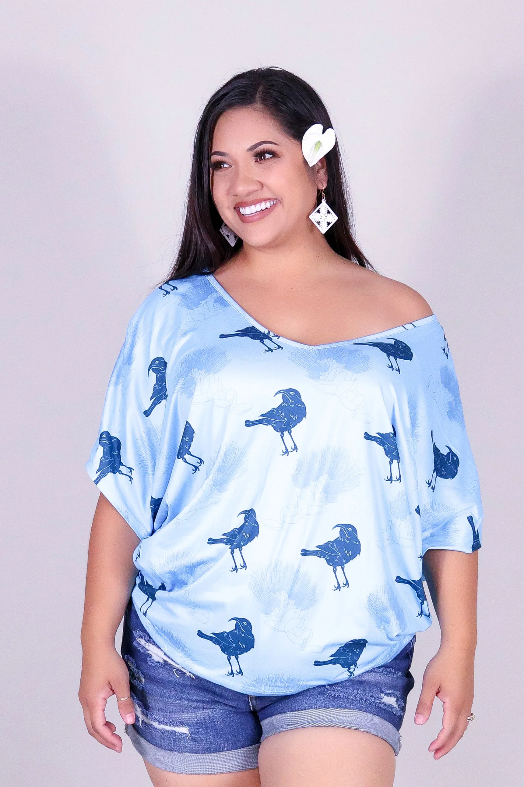 IIWI BIRD DOLMAN TOP - Image 2