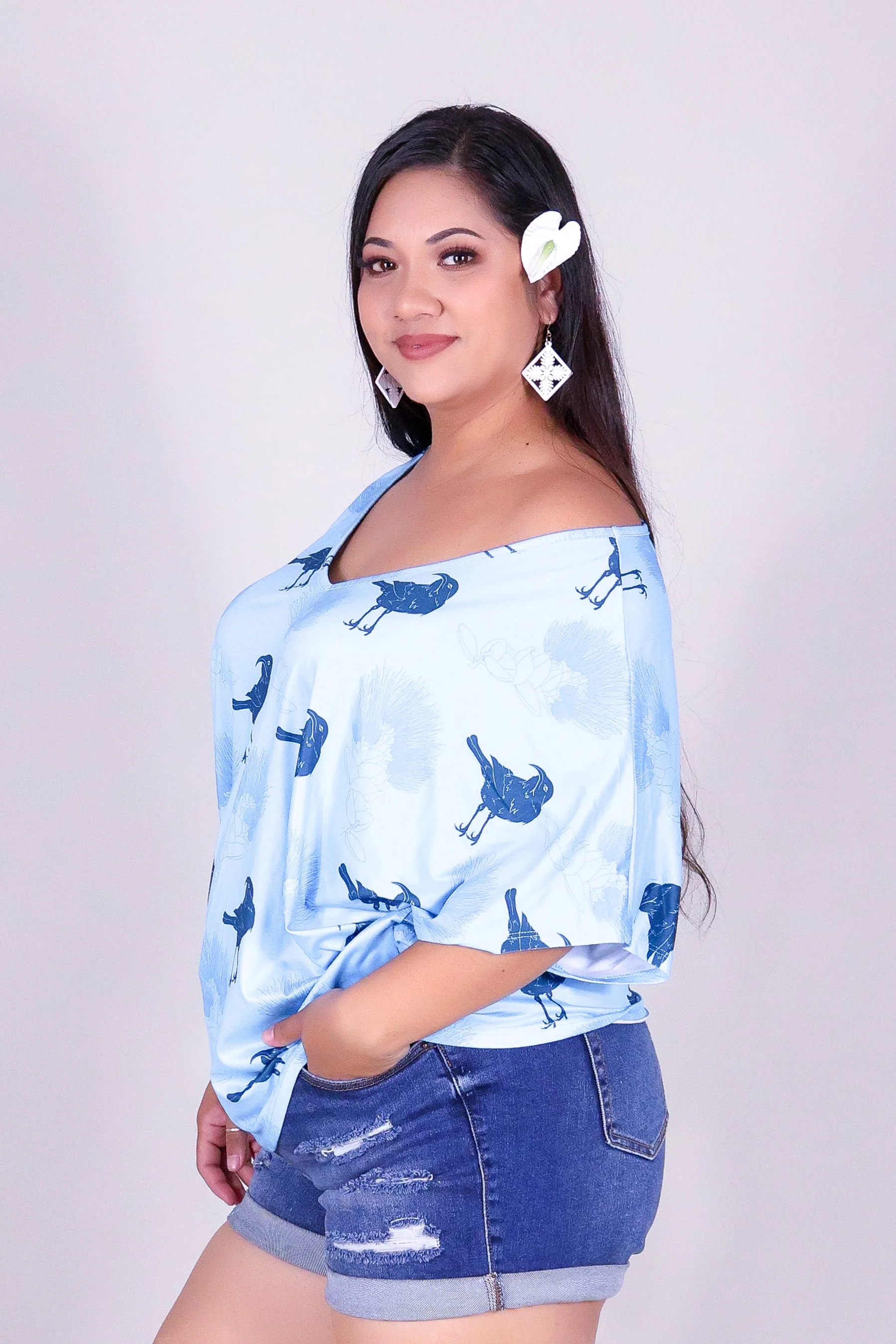 IIWI BIRD DOLMAN TOP - Image 3