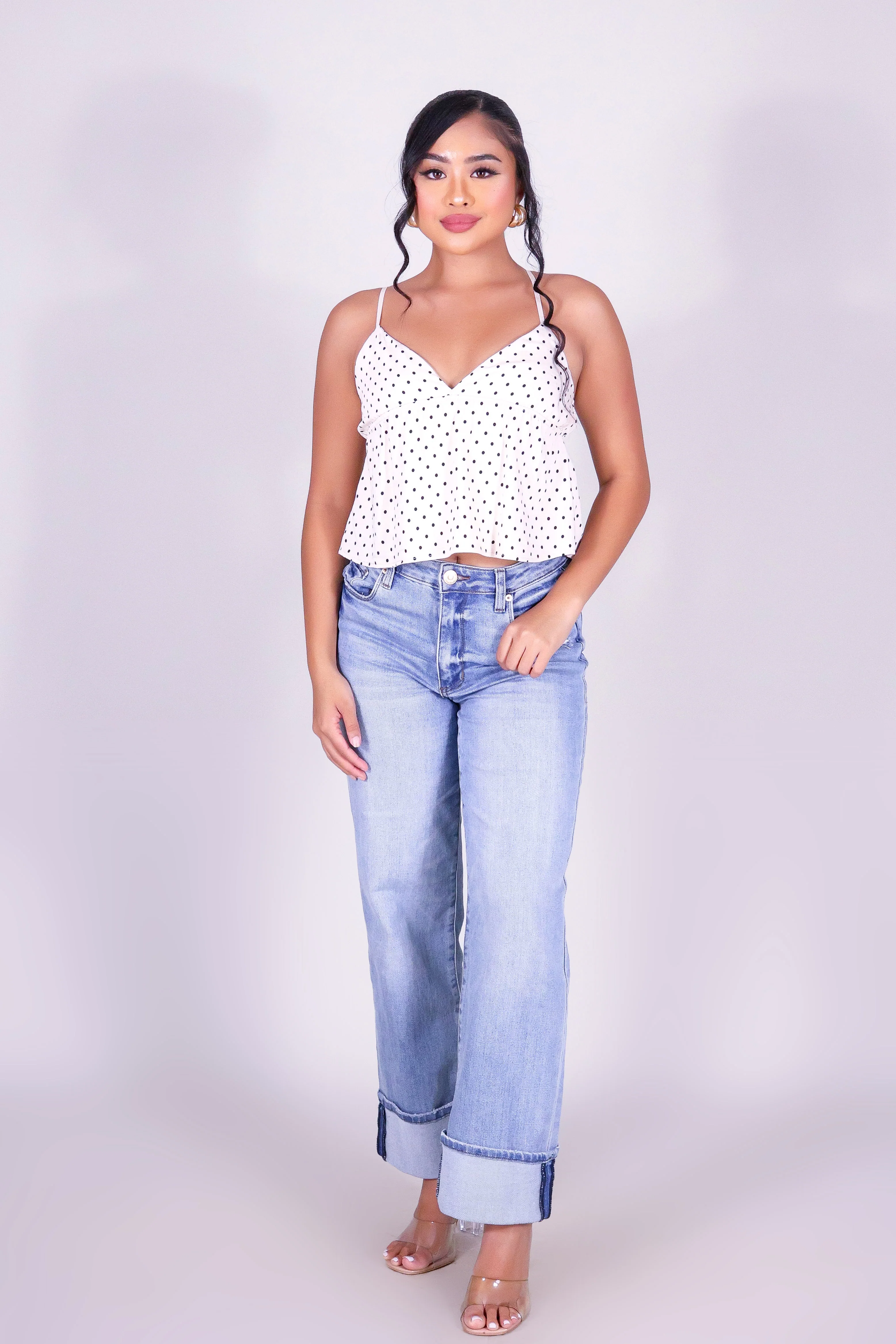 WHISPER FLOW BABYDOLL TOP