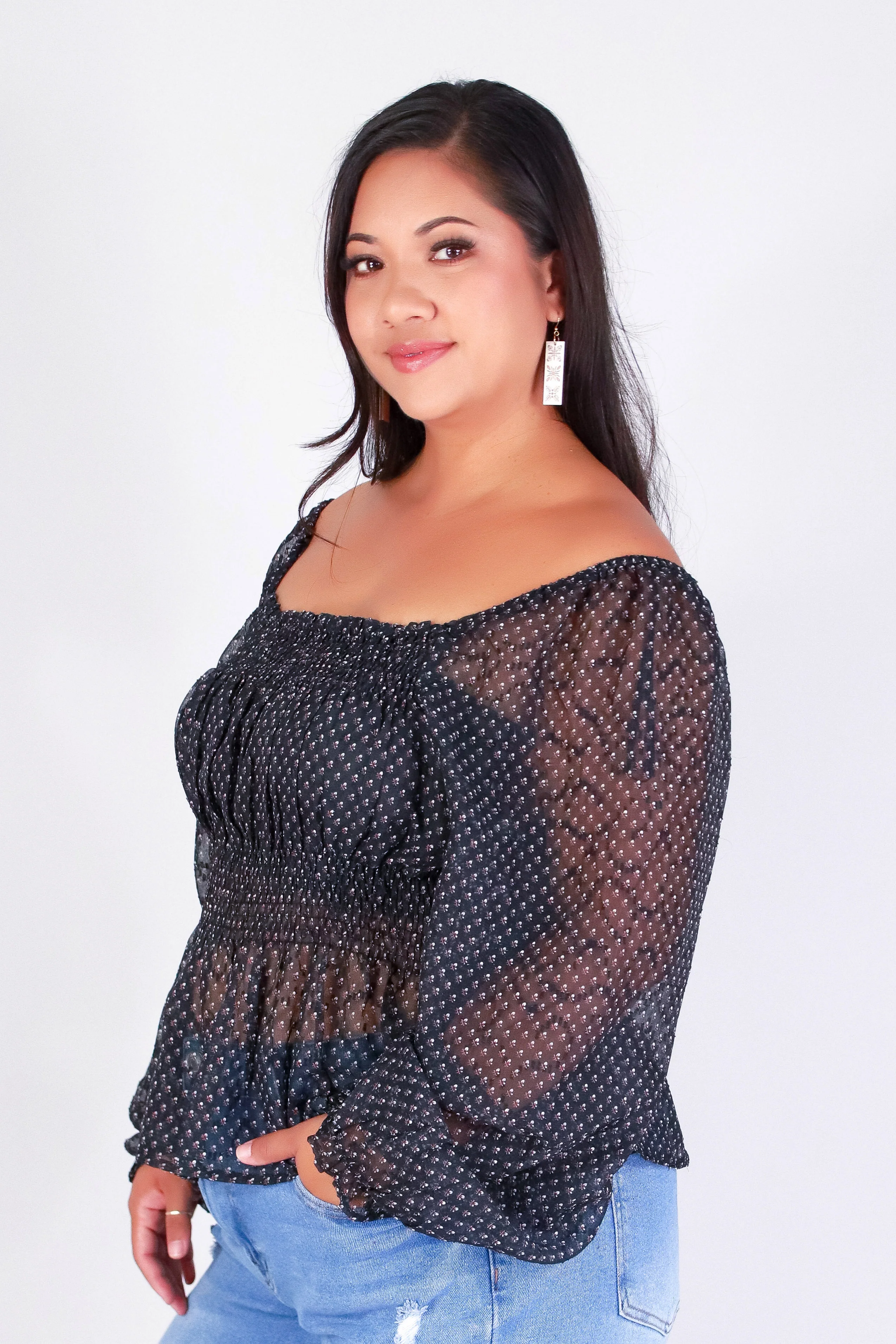 MEADOW MIST BABYDOLL TOP - Image 3