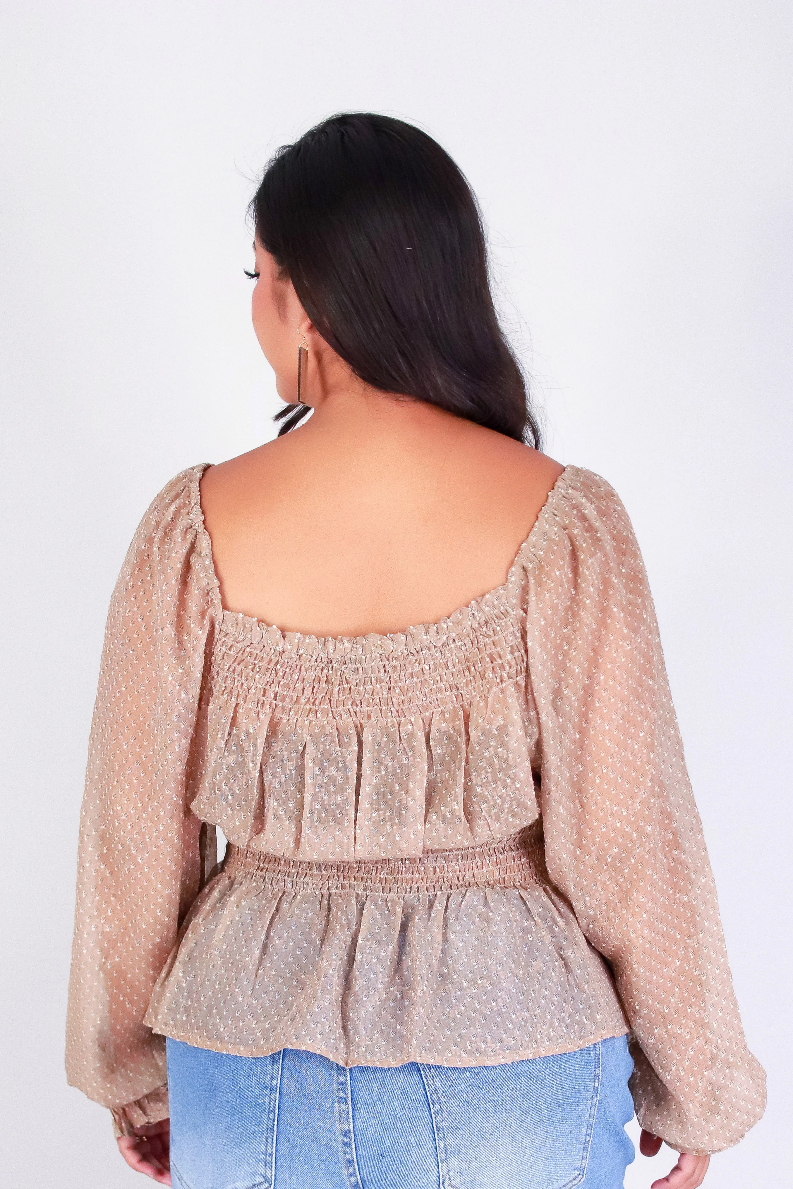 MEADOW MIST BABYDOLL TOP - Image 4