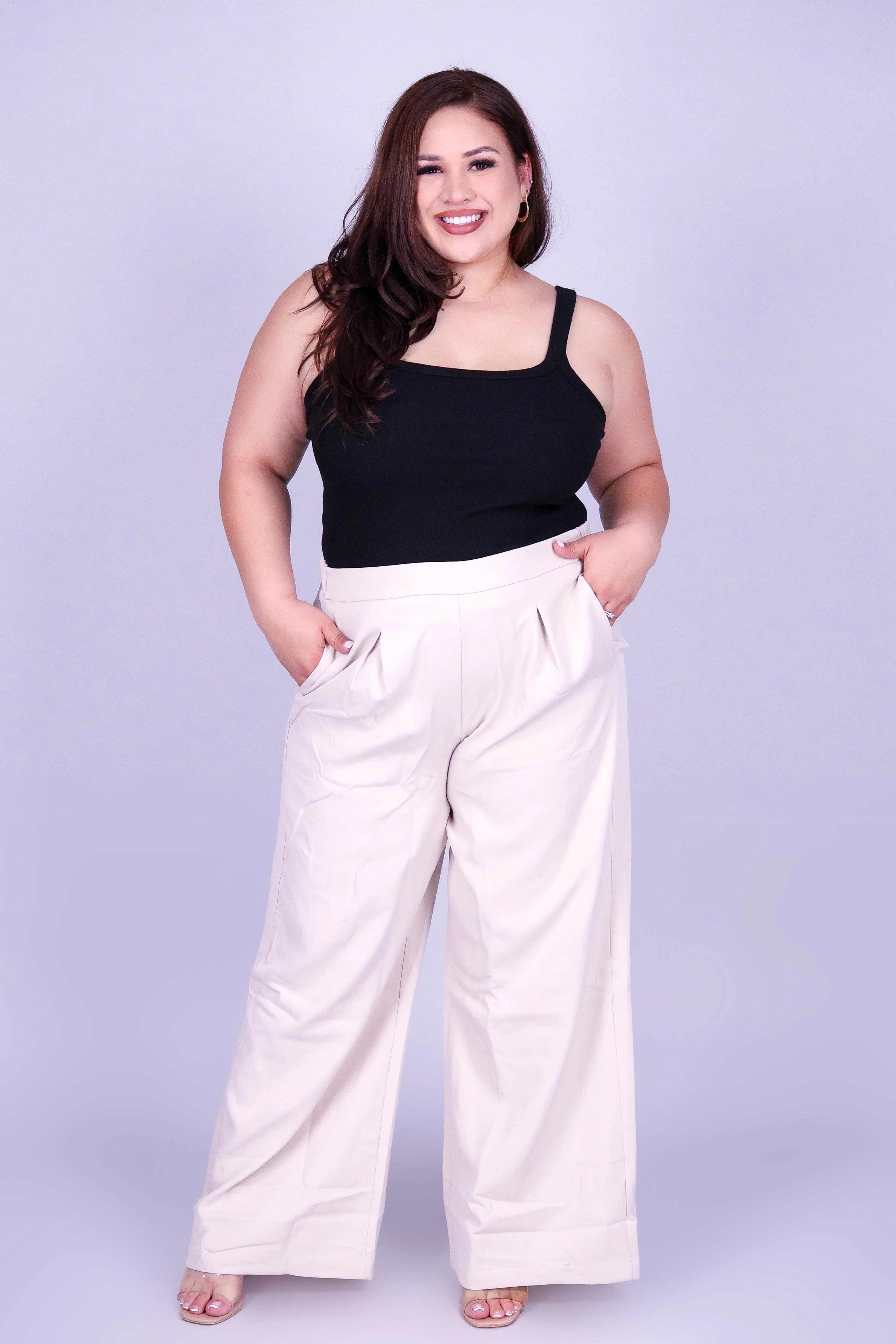OWN THE ROOM DRESSY PANTS