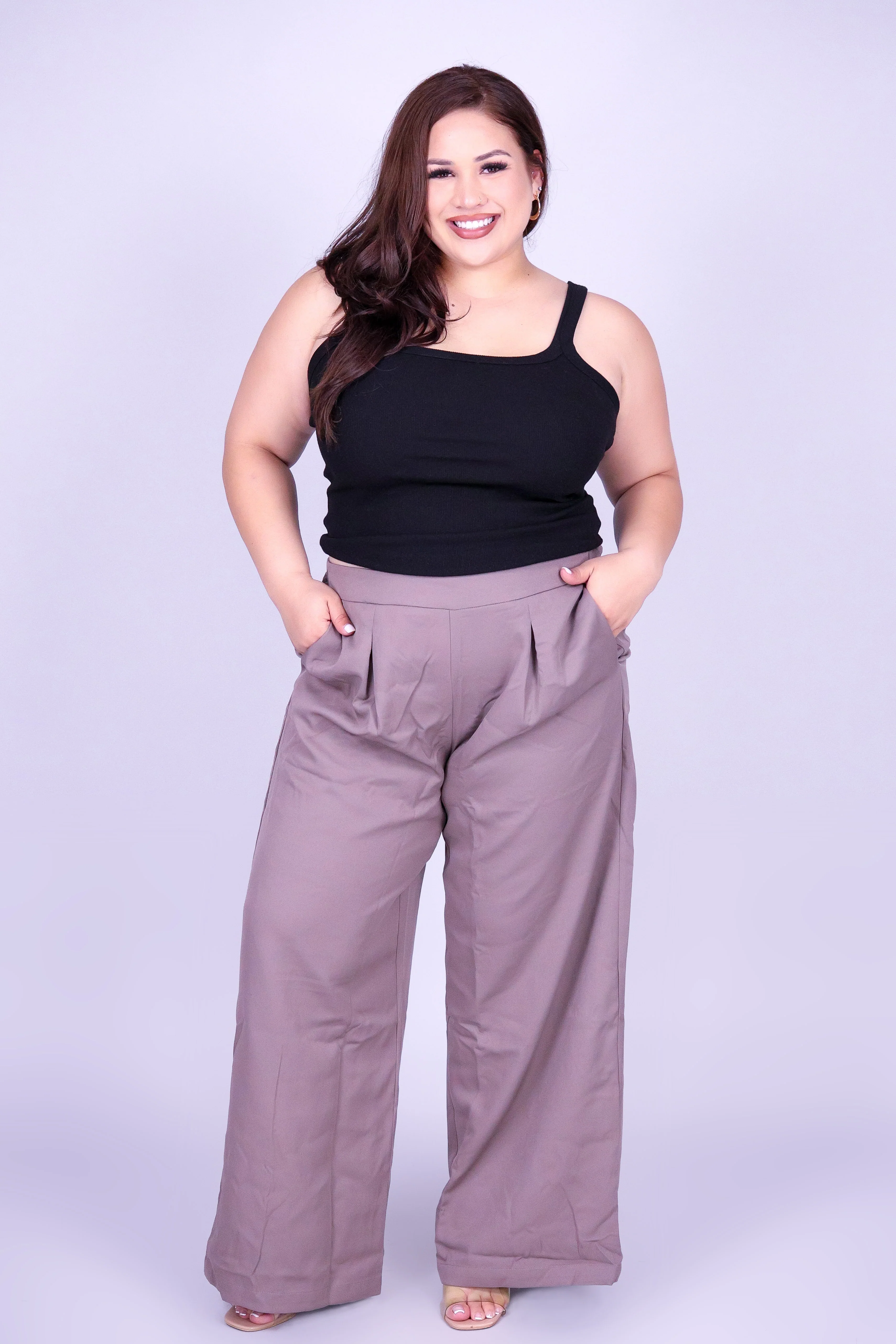 OWN THE ROOM DRESSY PANTS