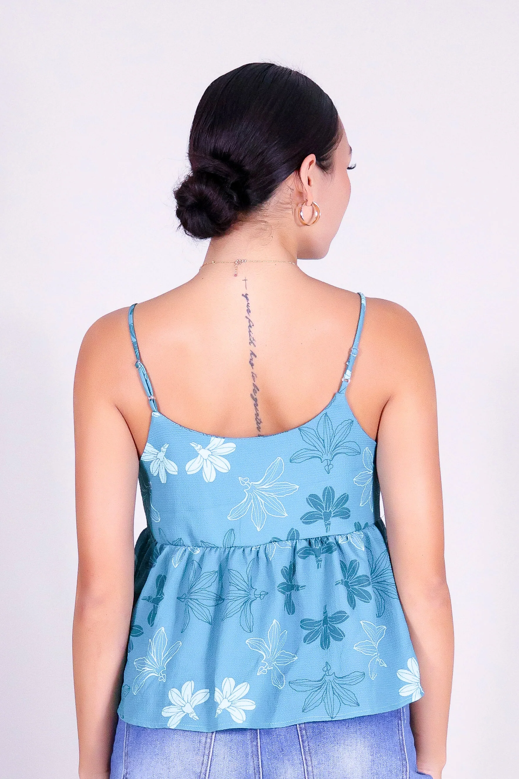 NAUPAKA BABYDOLL TOP - Image 4