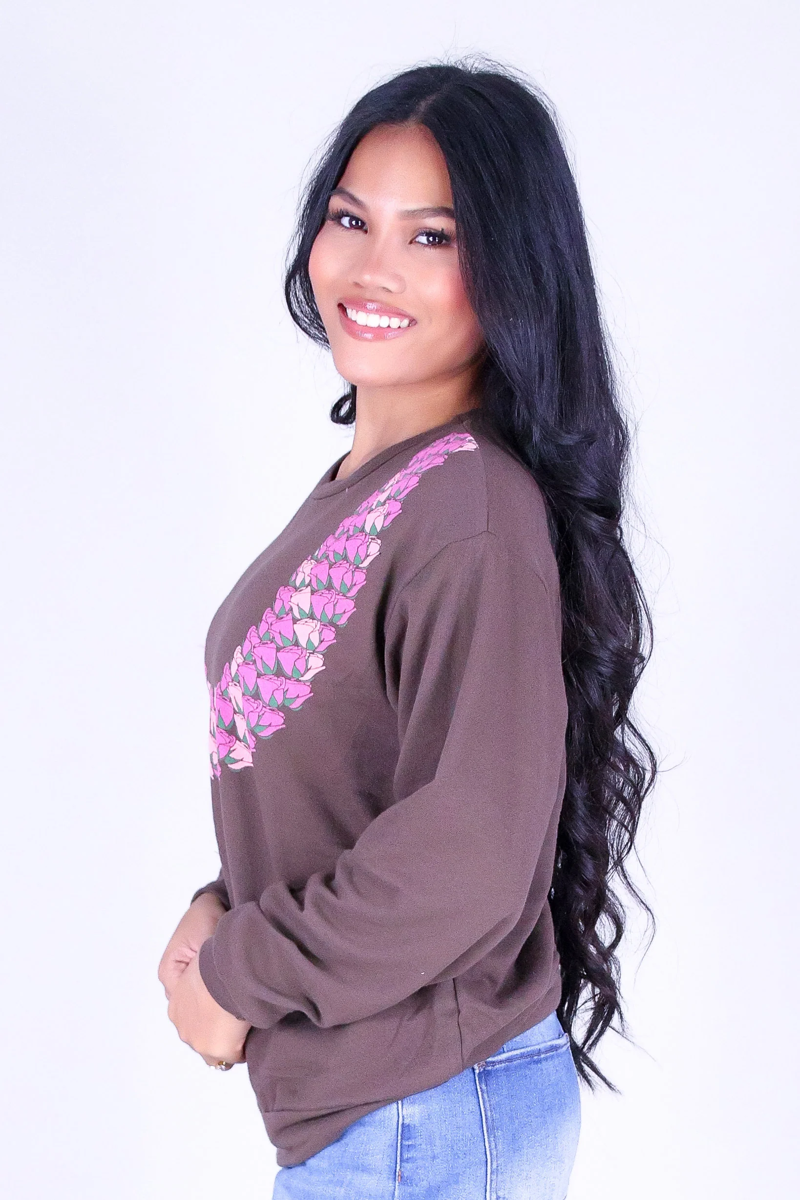 CLUSTERED LOKELANI LEI SWEATER - Image 3