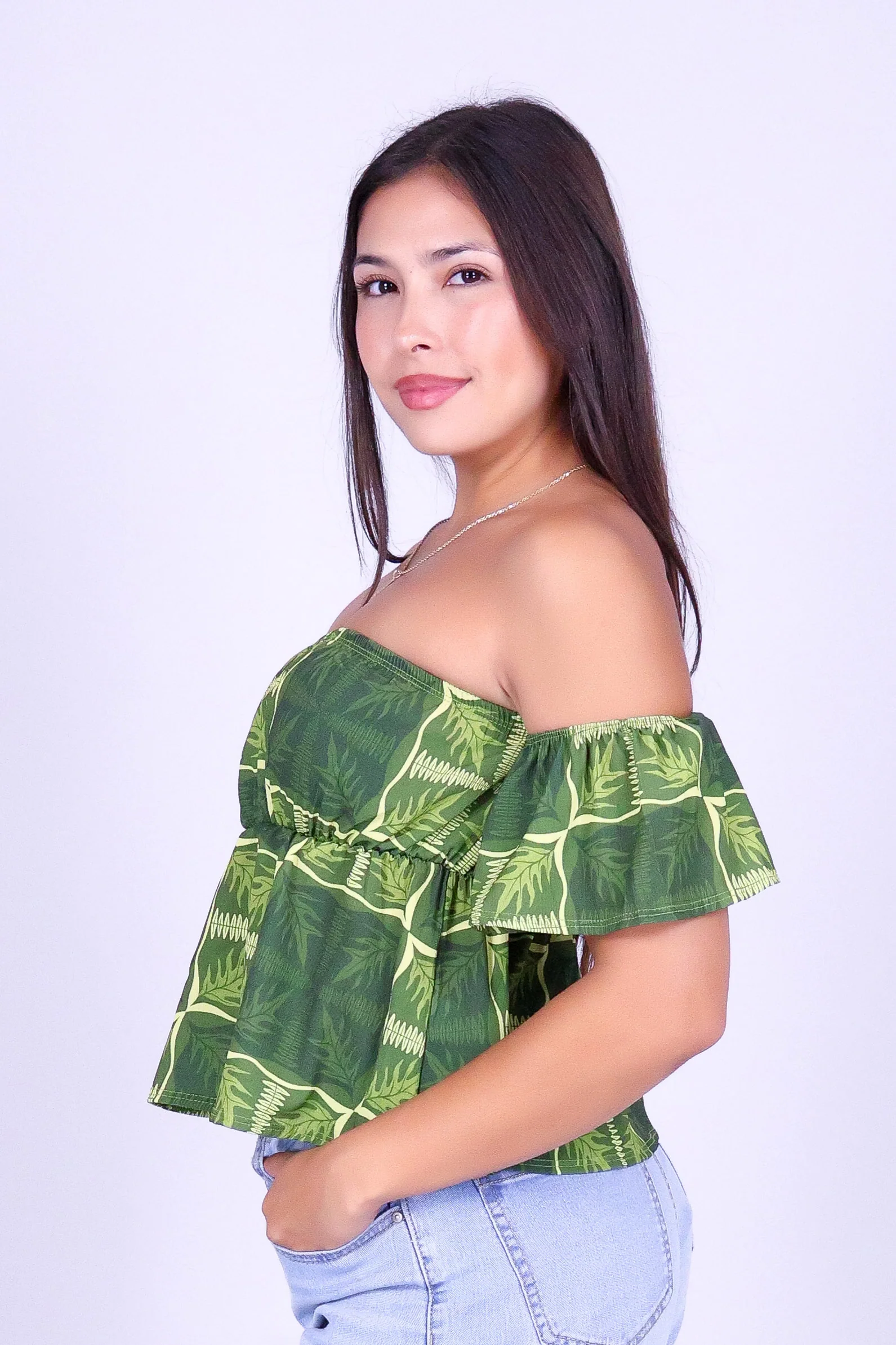FERN KUIKI OFF SHOULDER TOP - Image 3
