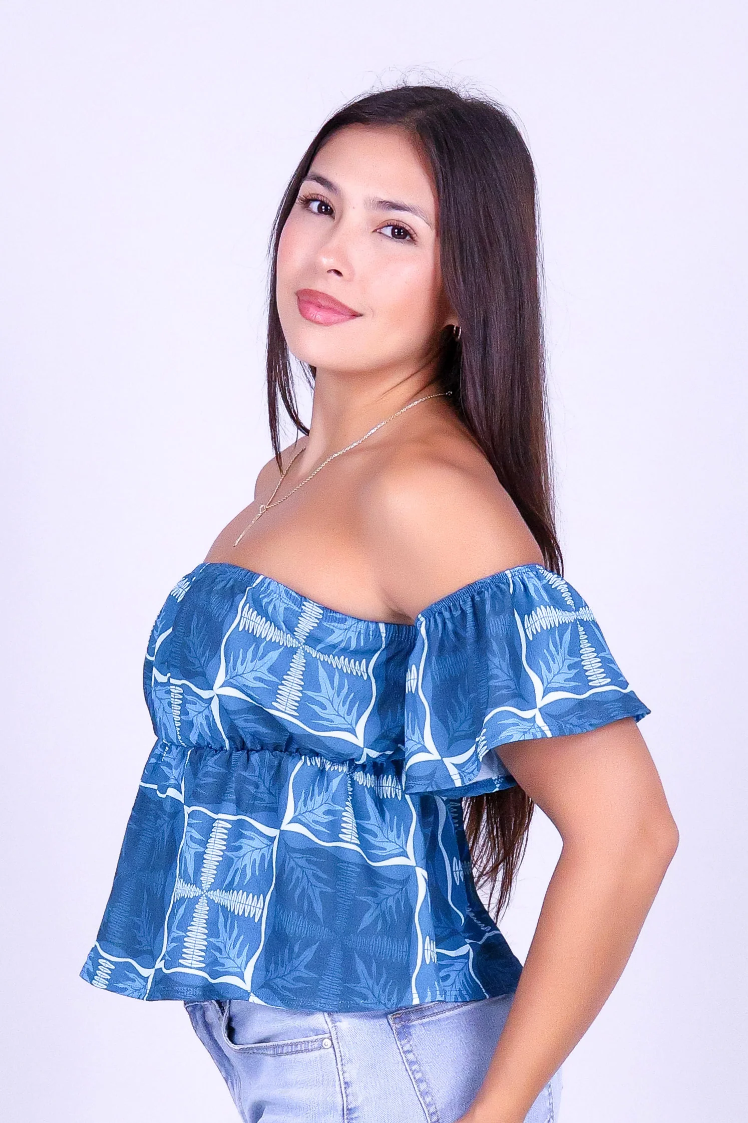 FERN KUIKI OFF SHOULDER TOP - Image 3