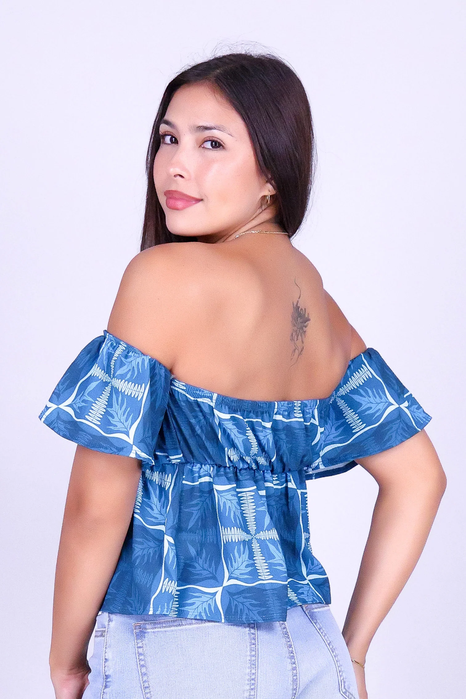 FERN KUIKI OFF SHOULDER TOP - Image 4