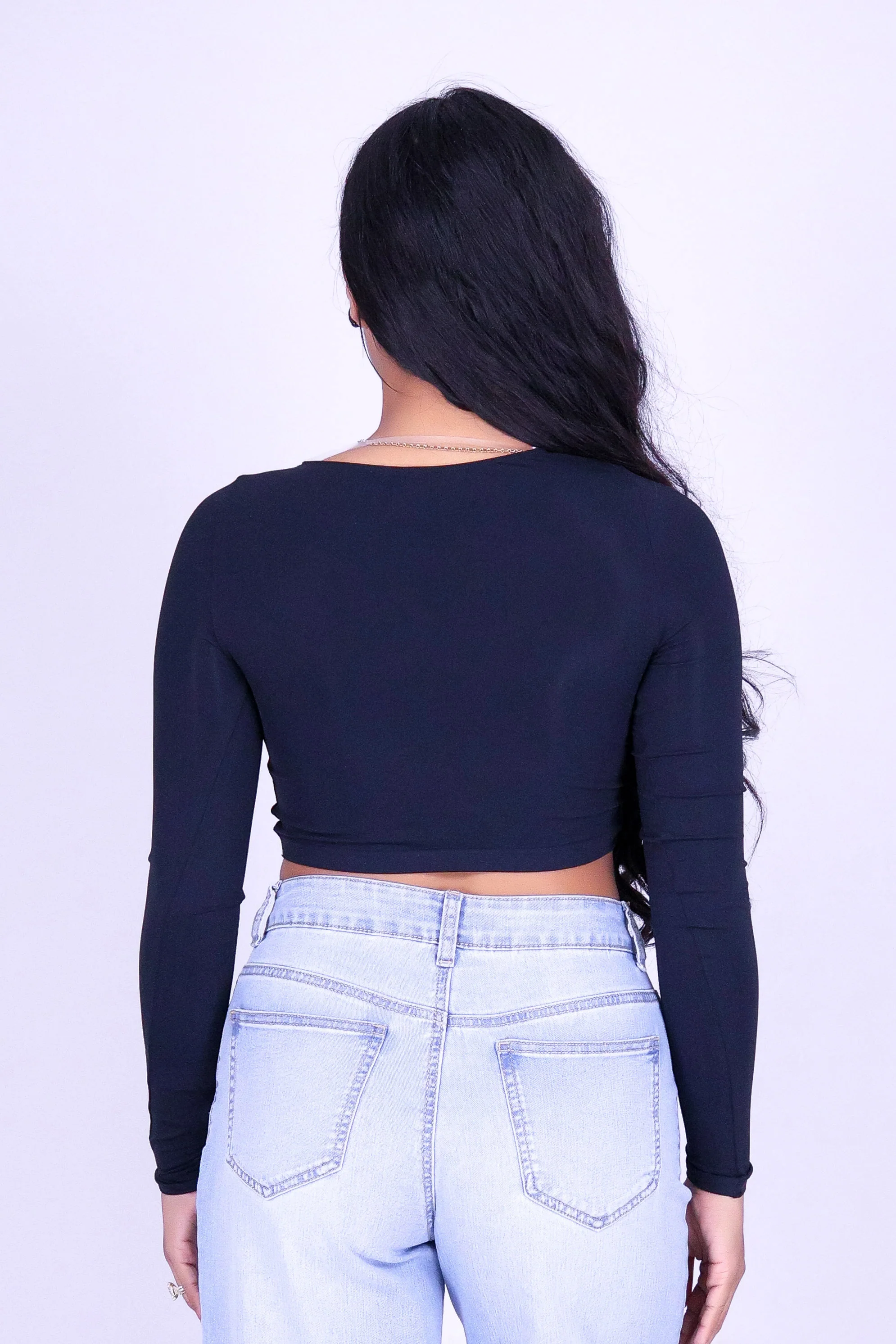 NOCTURNE SEAMLESS LONG SLEEVE TOP - Image 4