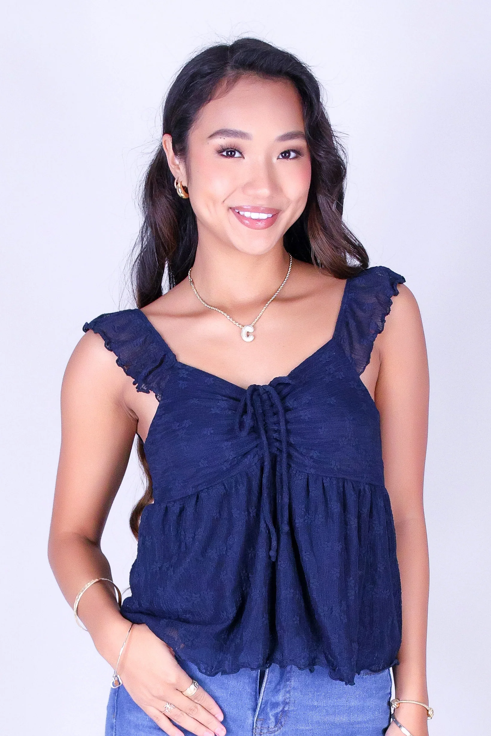 BEAUTIFUL LIFE BABYDOLL TOP - Image 2
