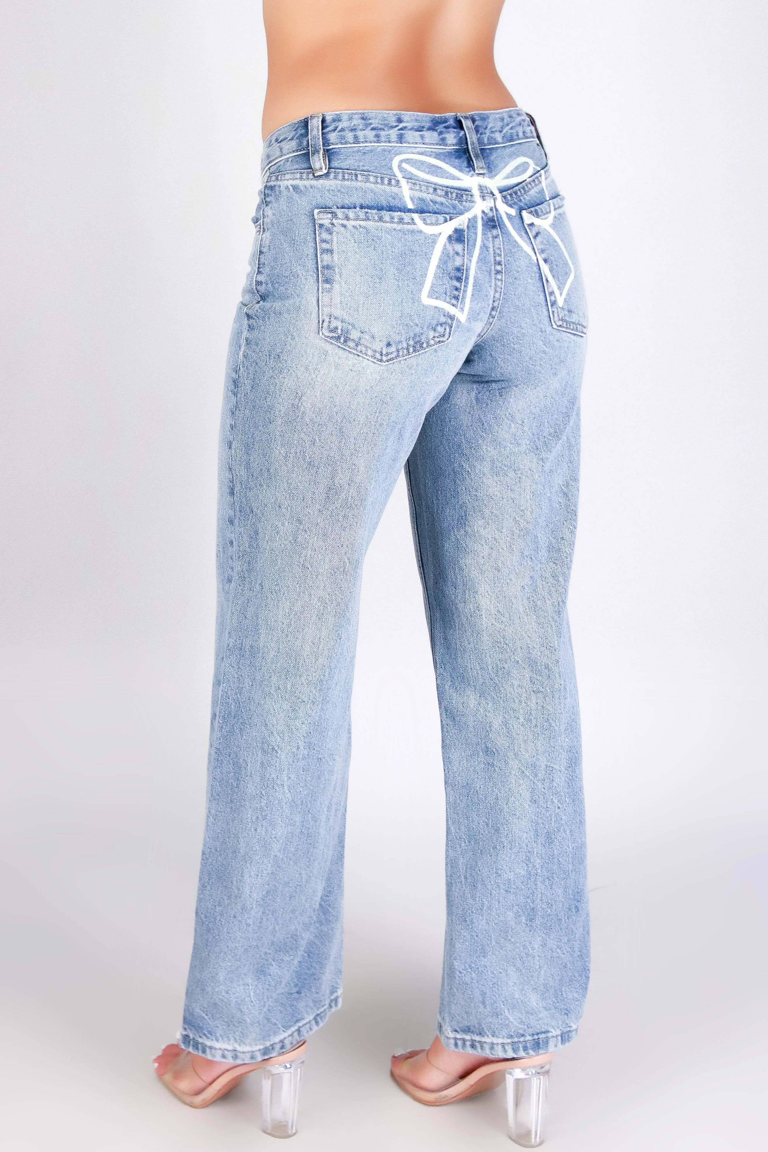 BRITTANY LOW-RISE JEANS - Image 3