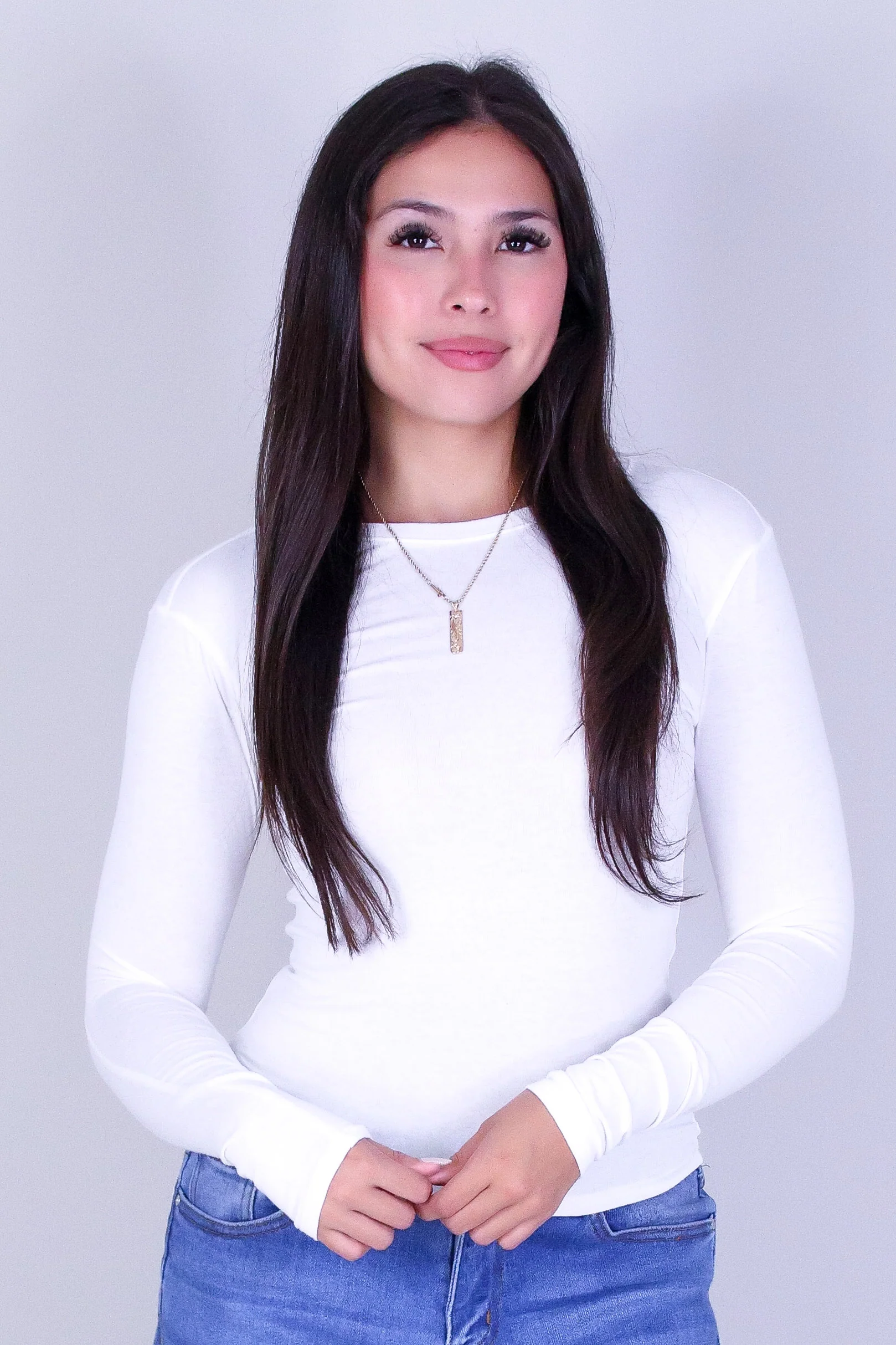BASIC BABE LONG SLEEVE TOP - Image 2
