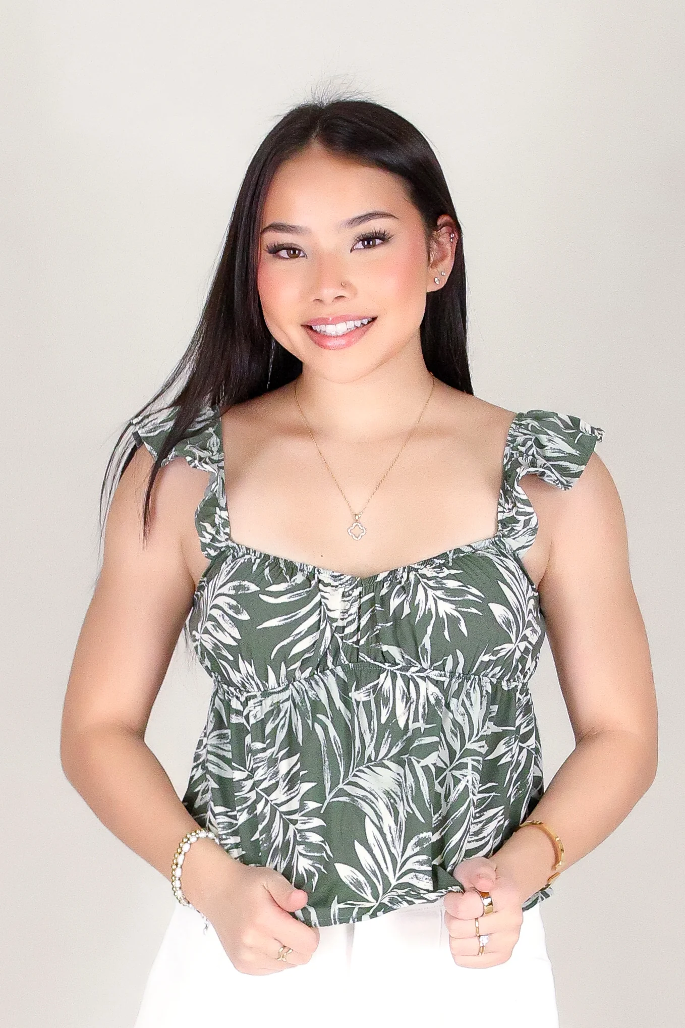 PARADISE FOUND BABYDOLL TOP - Image 2