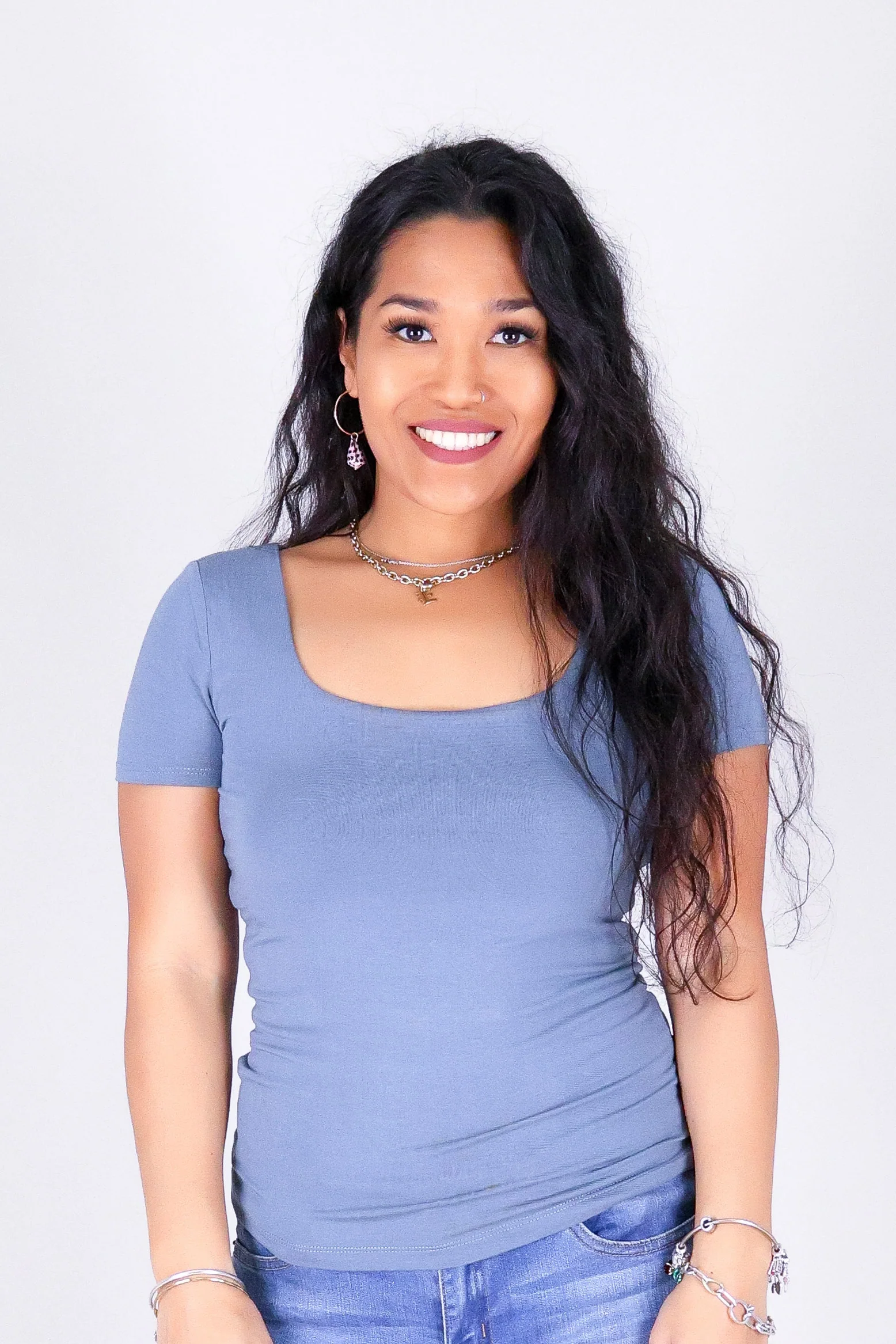 CLEAN SLATE SQUARE NECK TOP - Image 2