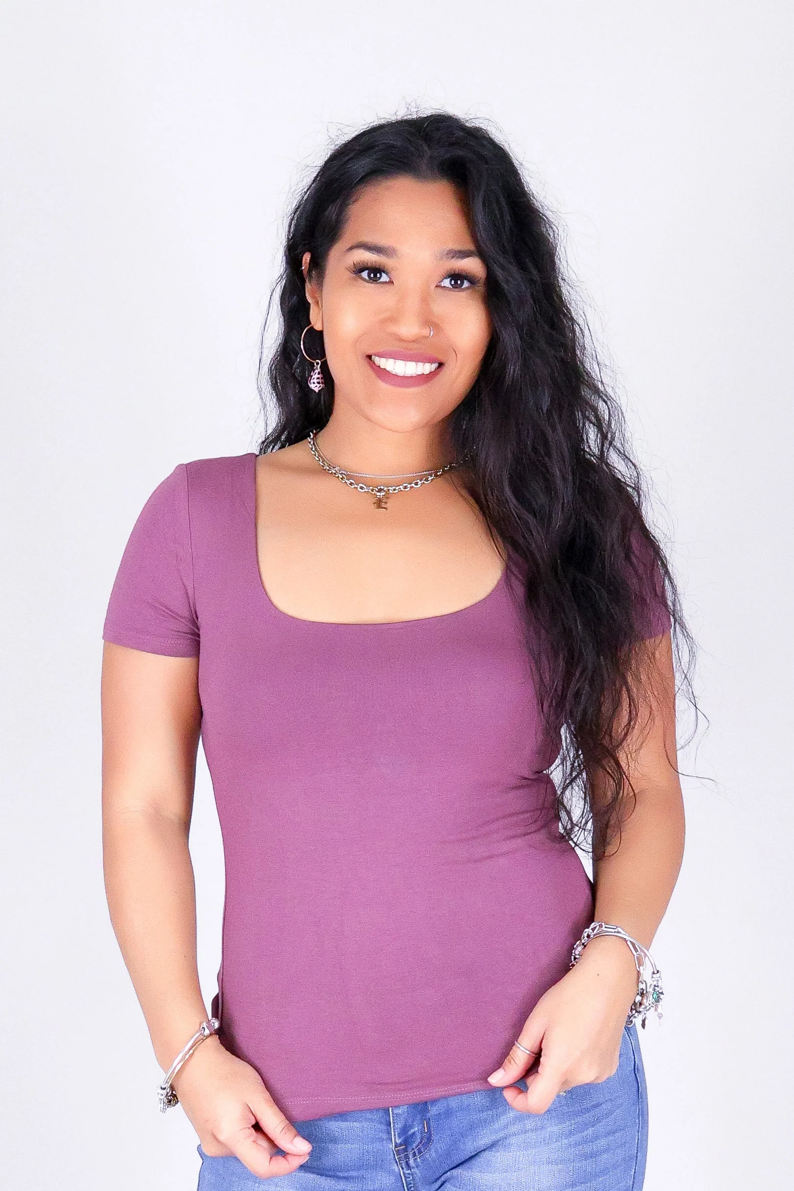 CLEAN SLATE SQUARE NECK TOP - Image 2