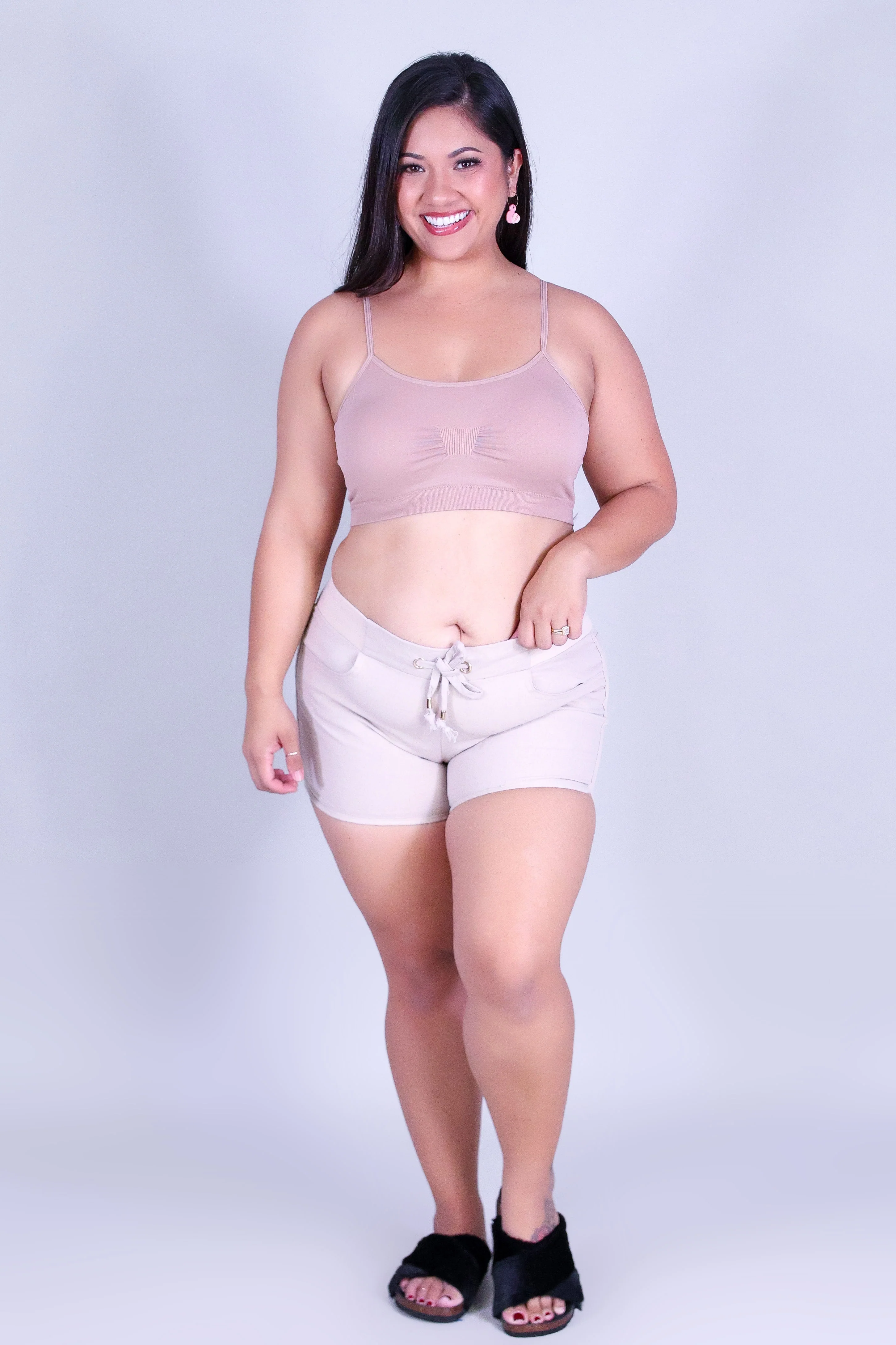 SUNLIT LINEN SHORTS