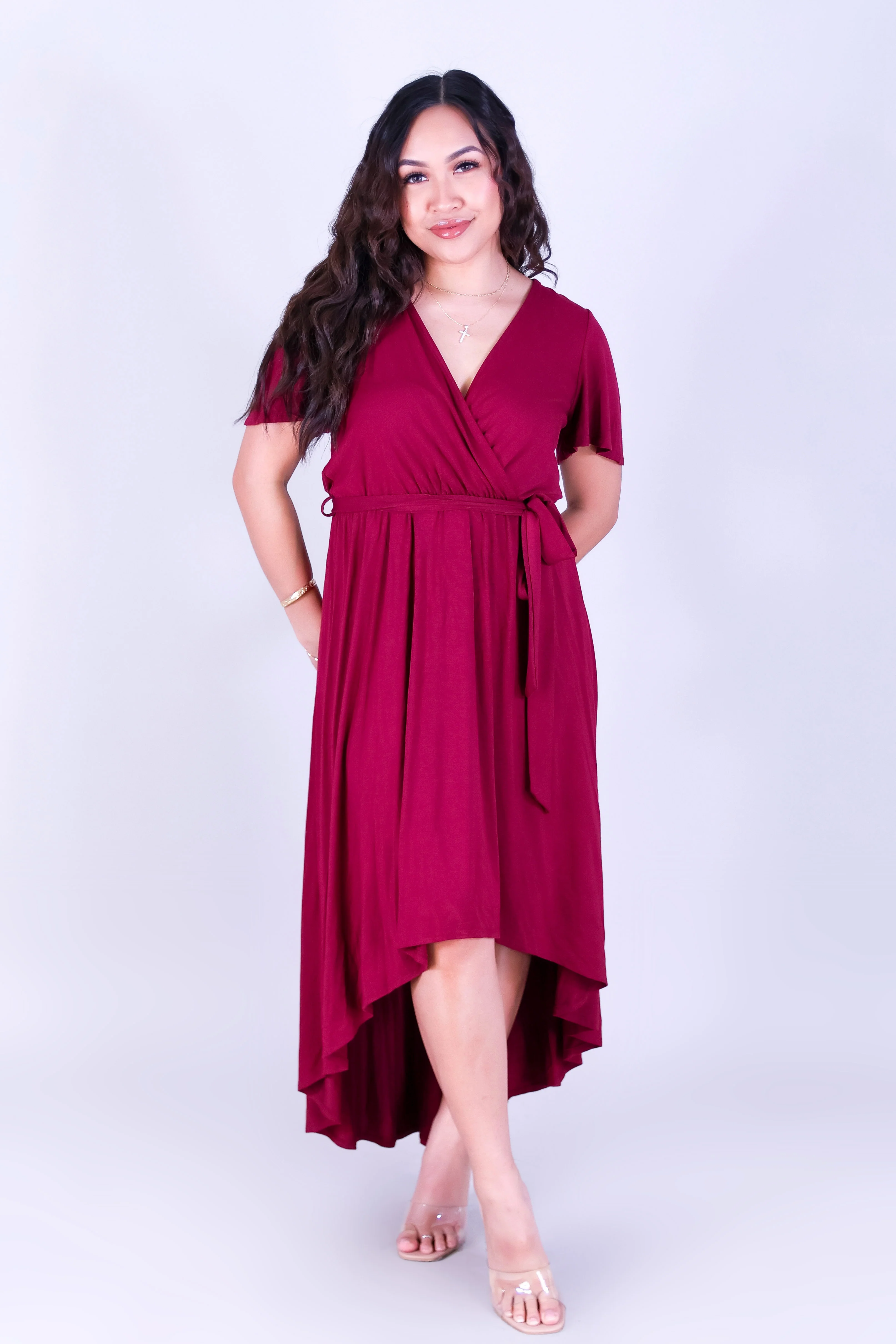 FORWARD FLOW LONG DRESS