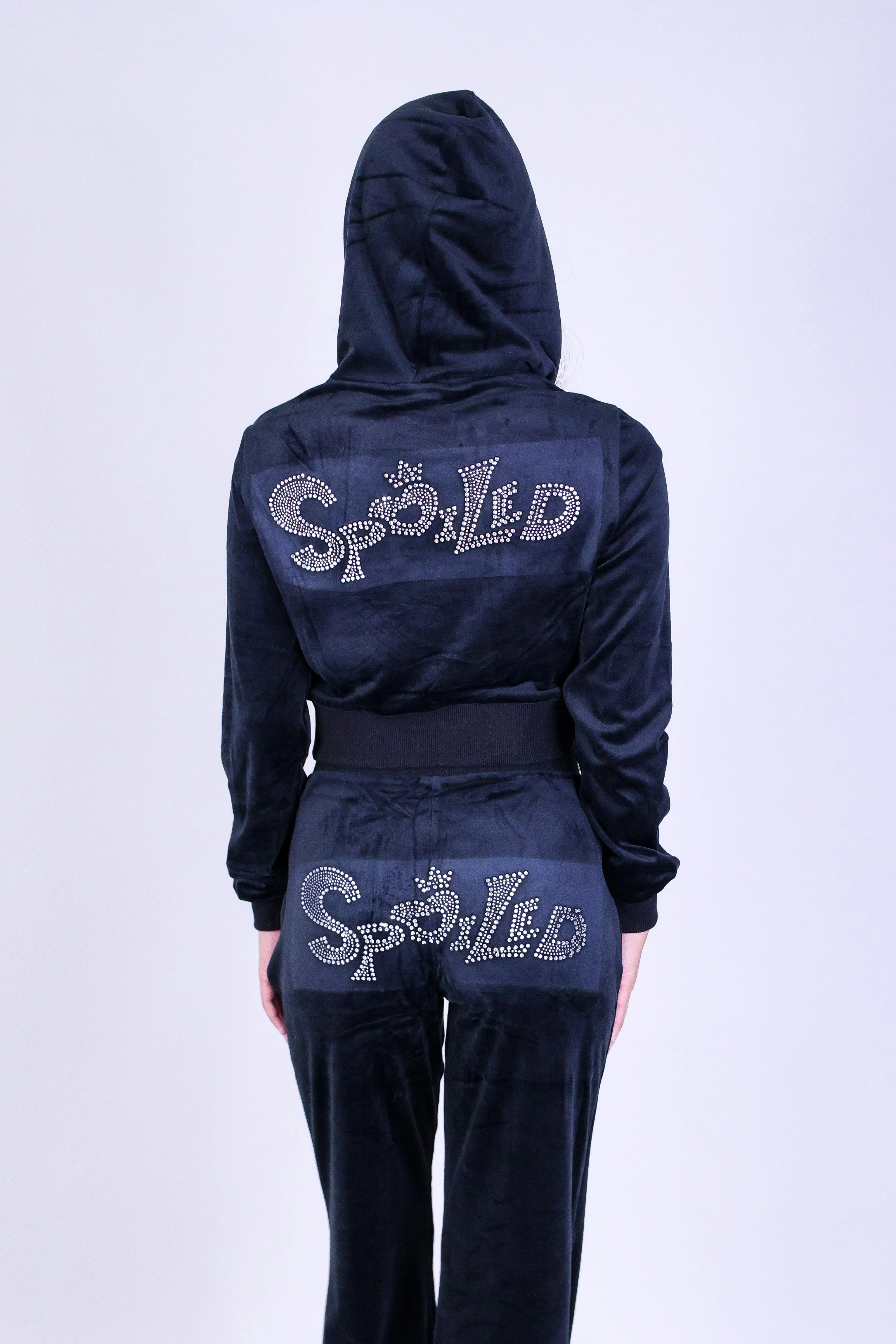 SPOILED BABE VELOUR PANTS - Image 5
