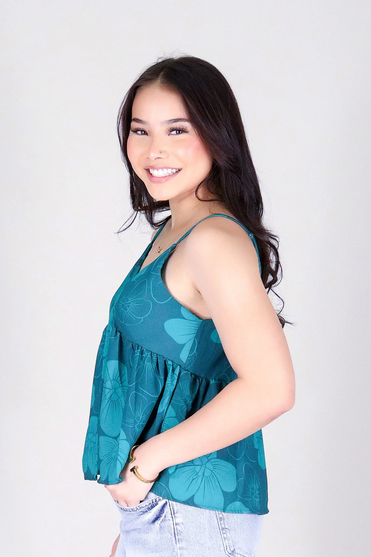 HAU FLOWER BABYDOLL TOP - Image 3