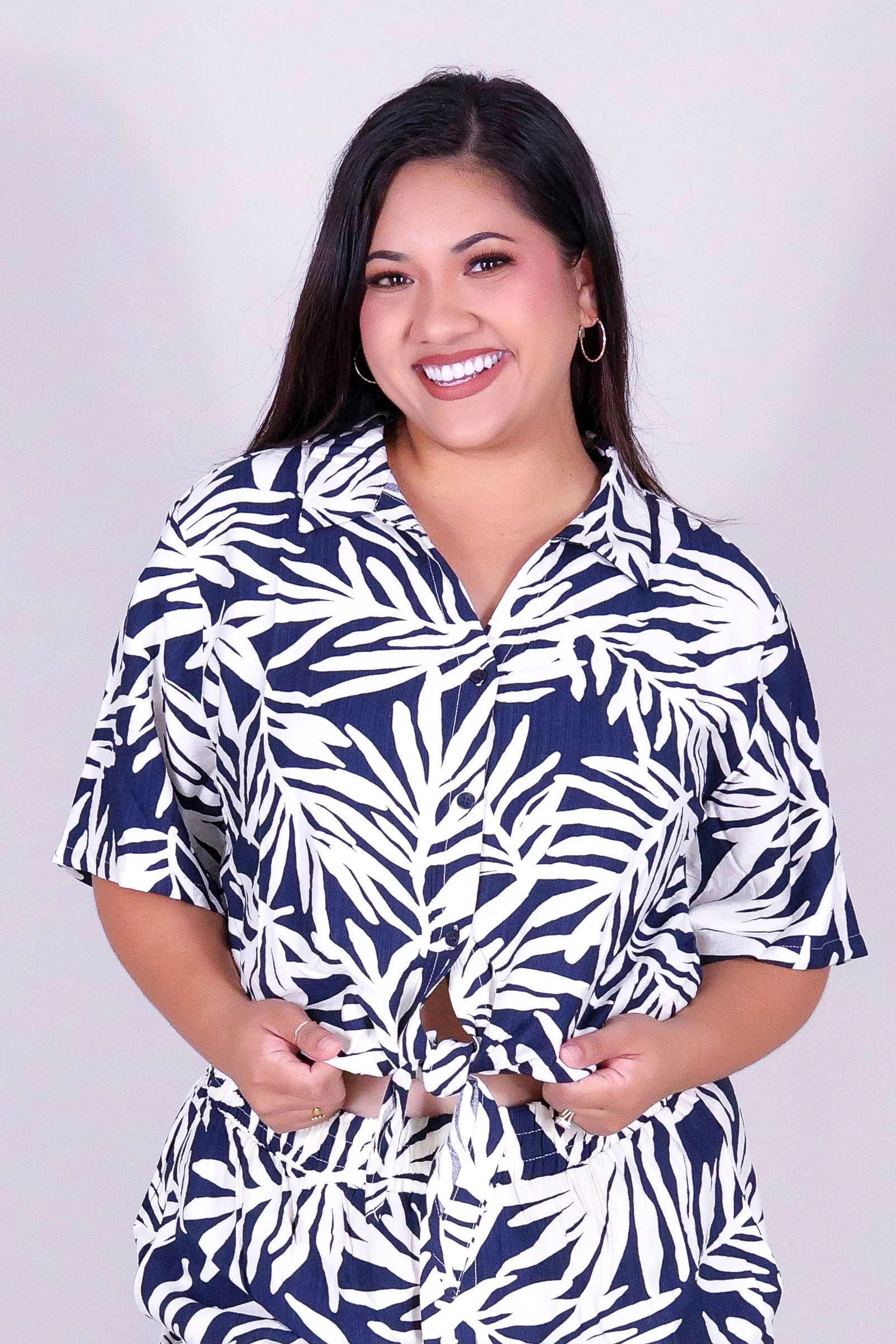 SUNLEAF BUTTON DOWN TOP - Image 2