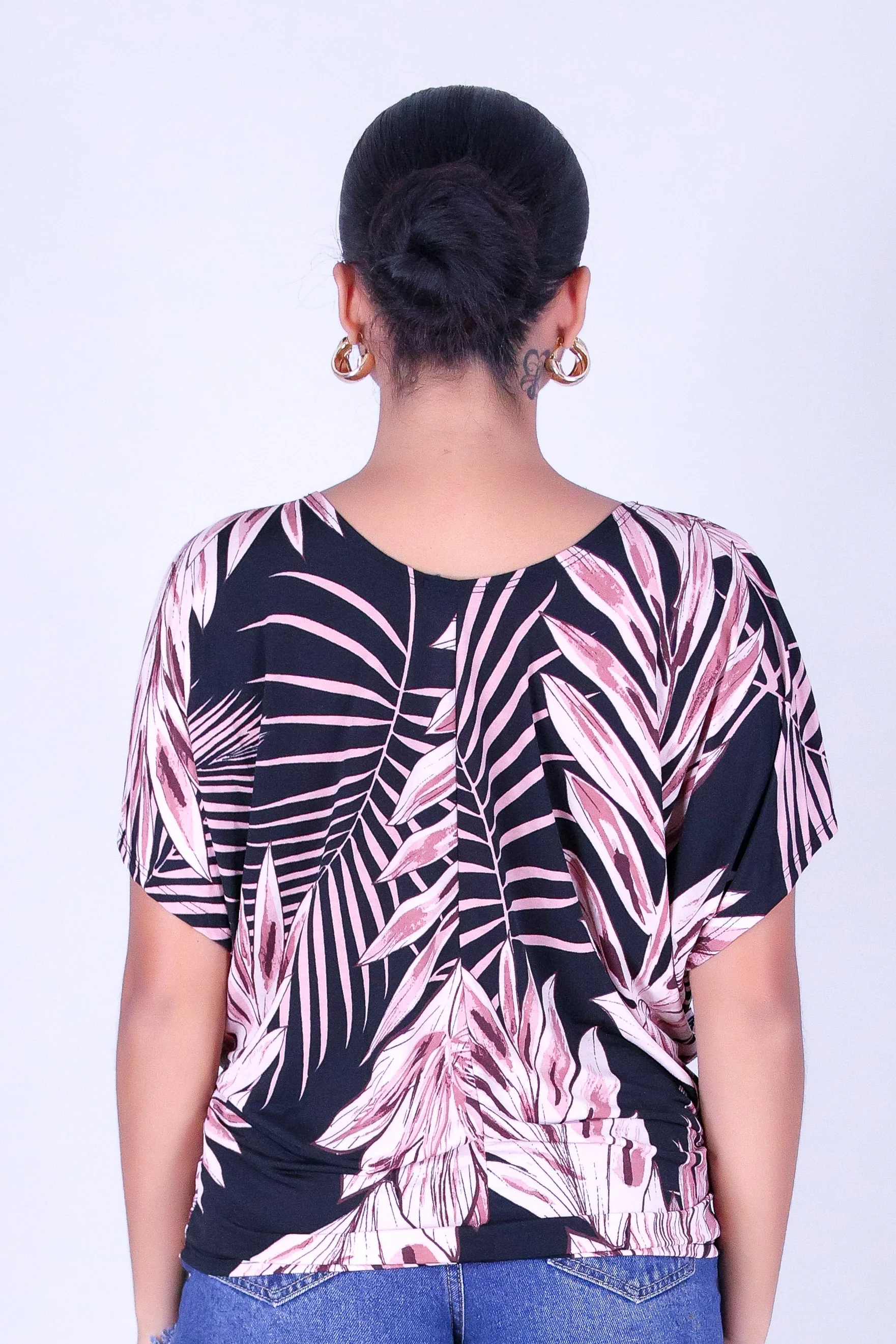 LEAF ME PRETTY DOLMAN TOP - Image 4