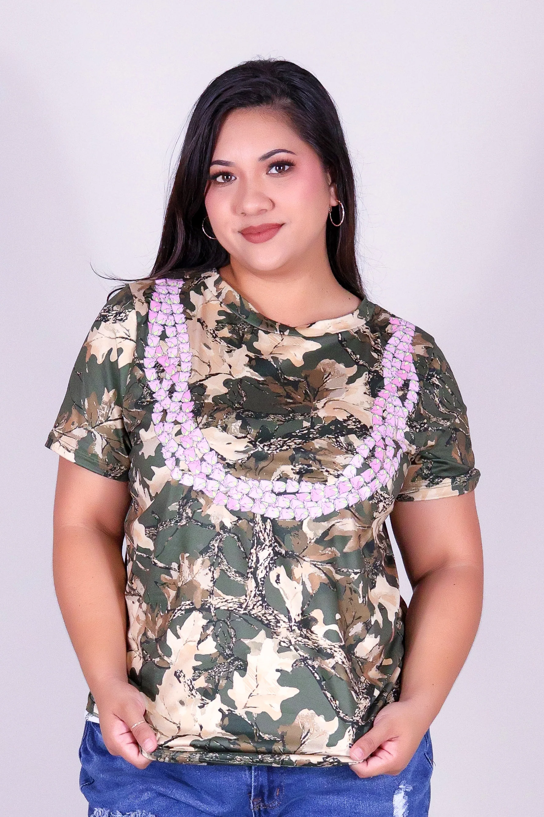 LOKELANI LEI CAMO TEE - Image 2