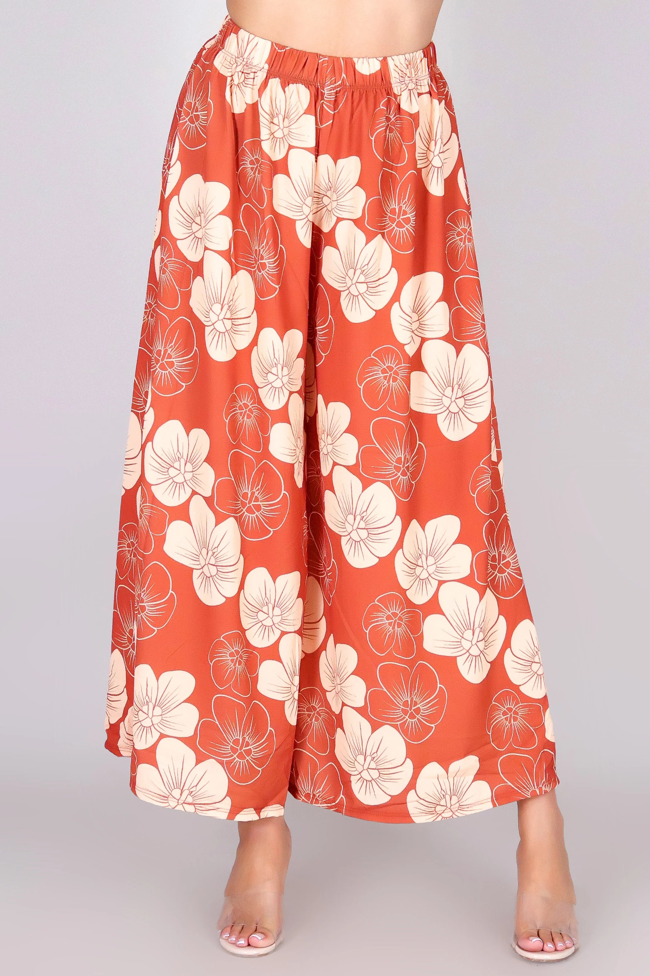 HAU FLOWER PALAZZO PANTS - Image 2