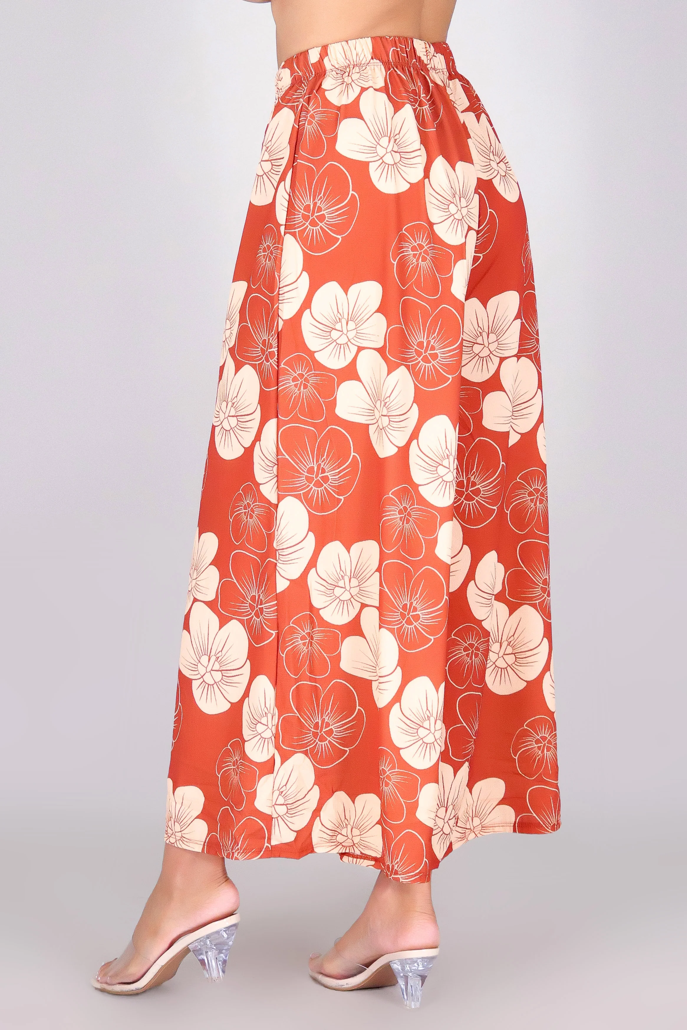 HAU FLOWER PALAZZO PANTS - Image 3