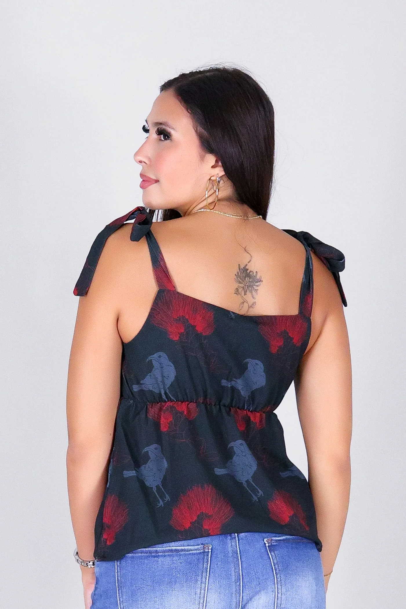 IIWI BIRD BABYDOLL TOP - Image 4