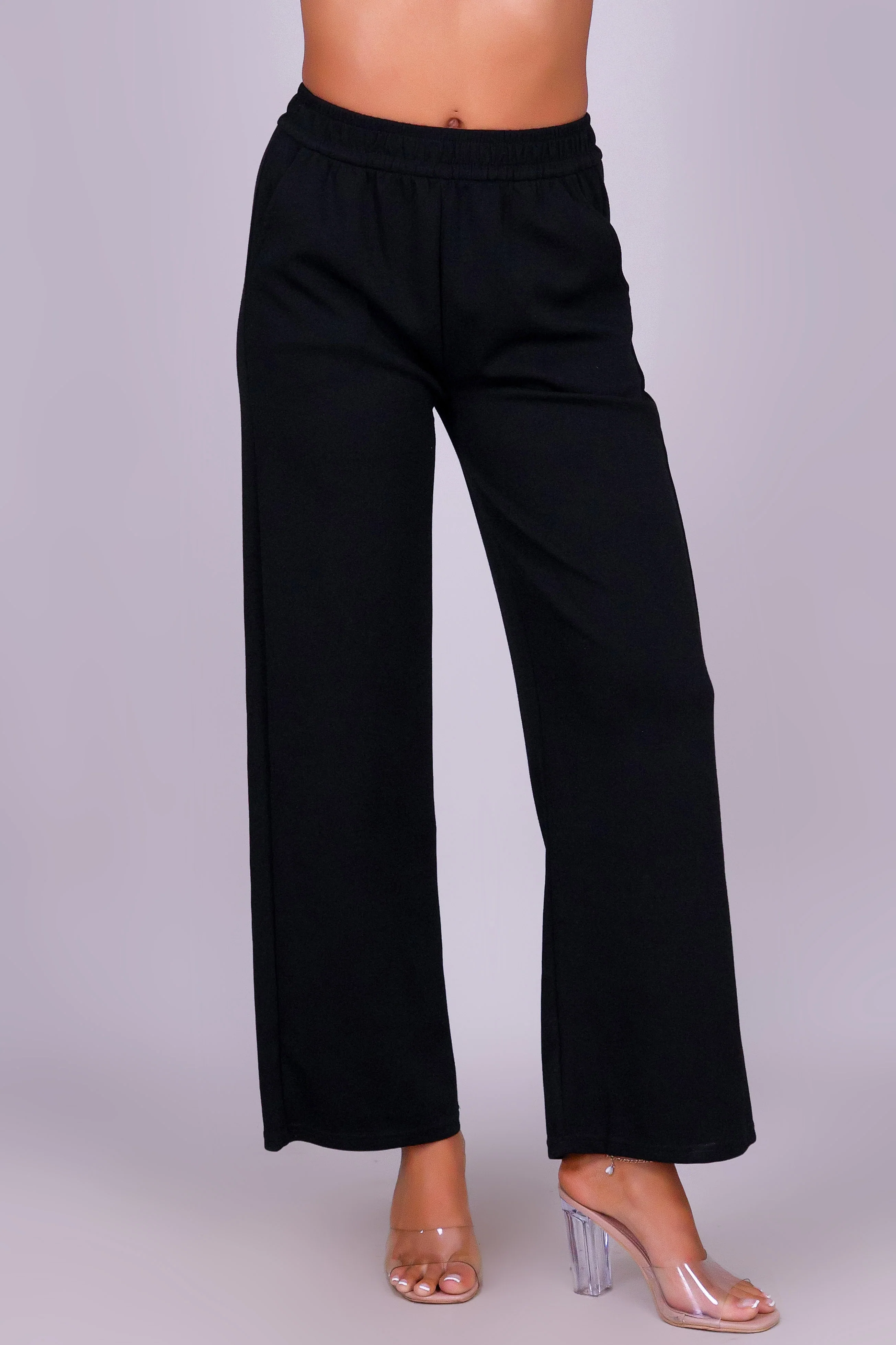 COMFORT STRAIGHT PANTS - Image 2