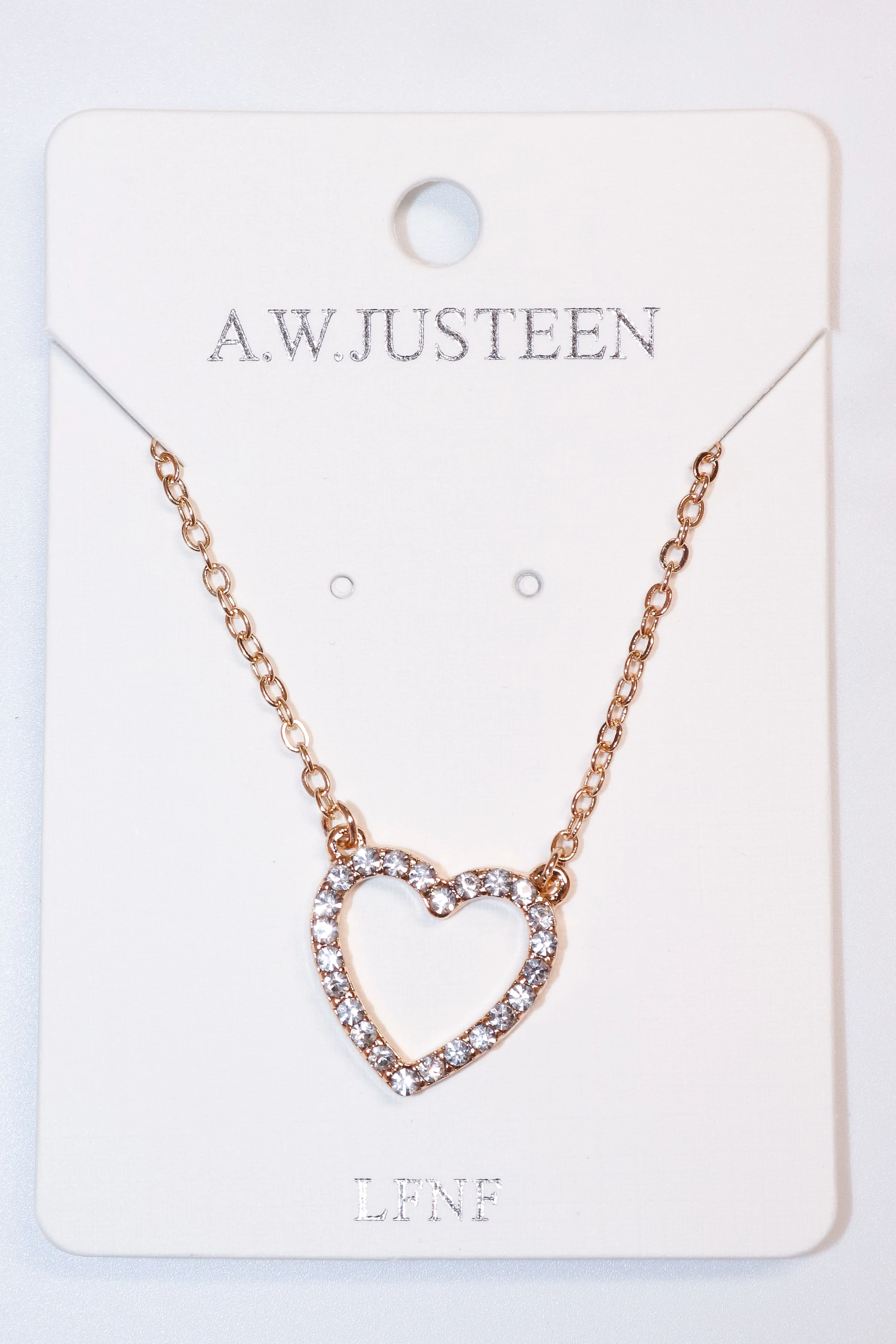 OPEN HEART NECKLACE
