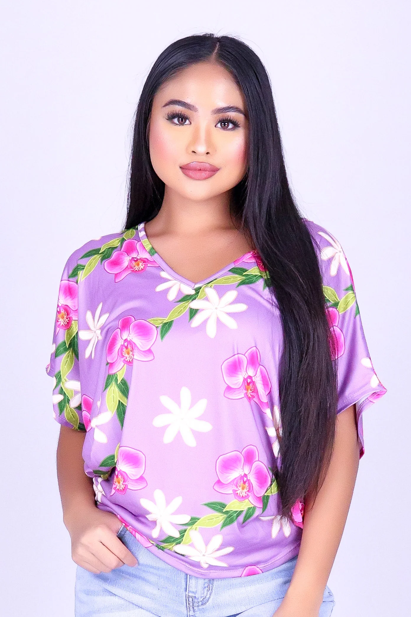 ORCHID TIARE DOLMAN TOP - Image 2